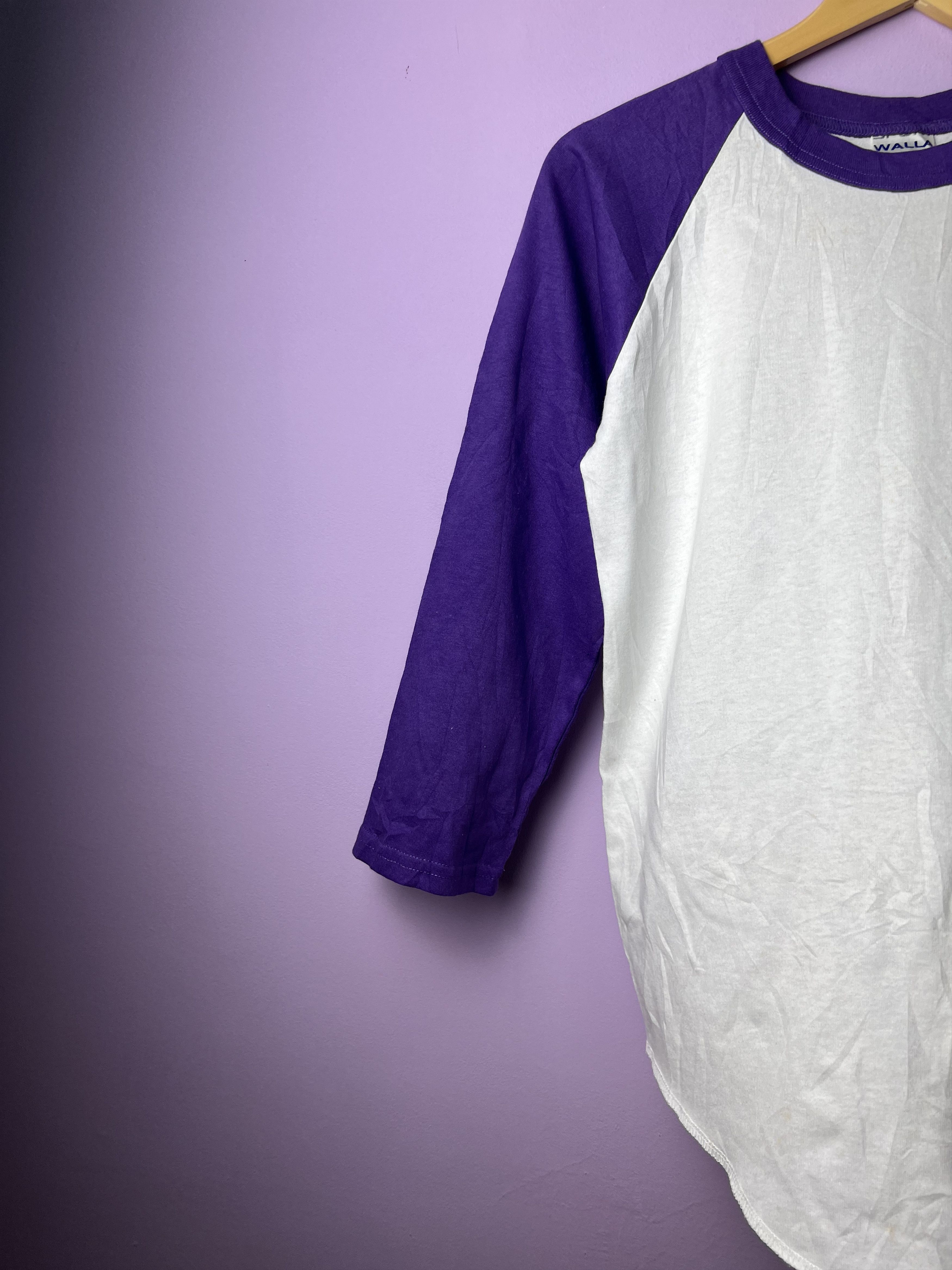 American Apparel 🔥Vintage Blank 3q Raglan Tees Size US S / EU 44-46 / 1 - 4 Thumbnail