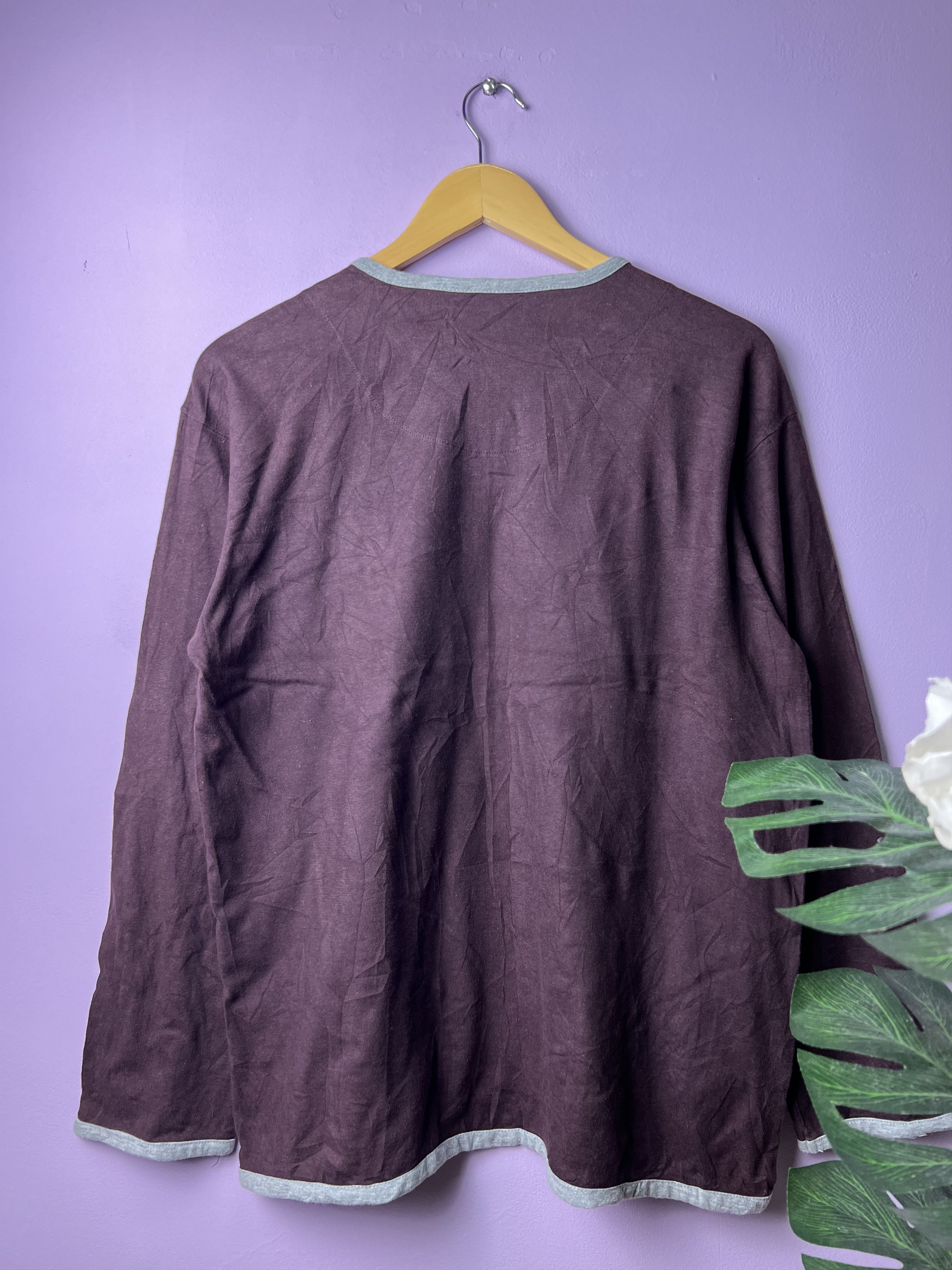 Japanese Brand 🔥Marie Claire Home Long Sleeve Tees Size US M / EU 48-50 / 2 - 3 Thumbnail