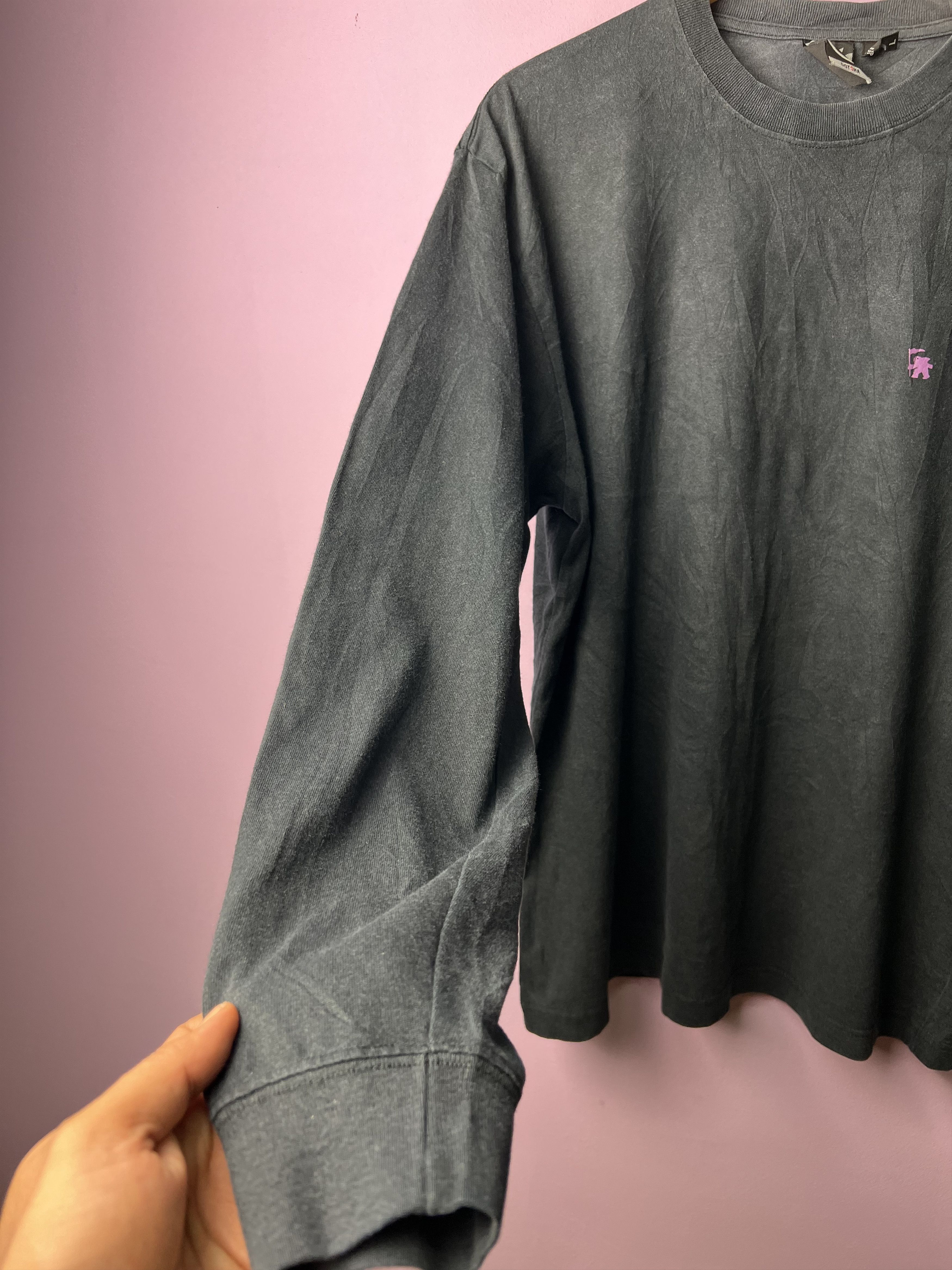 Gotcha 🔥Gotcha Small Logo Long Sleeve Tees Size US M / EU 48-50 / 2 - 7 Thumbnail