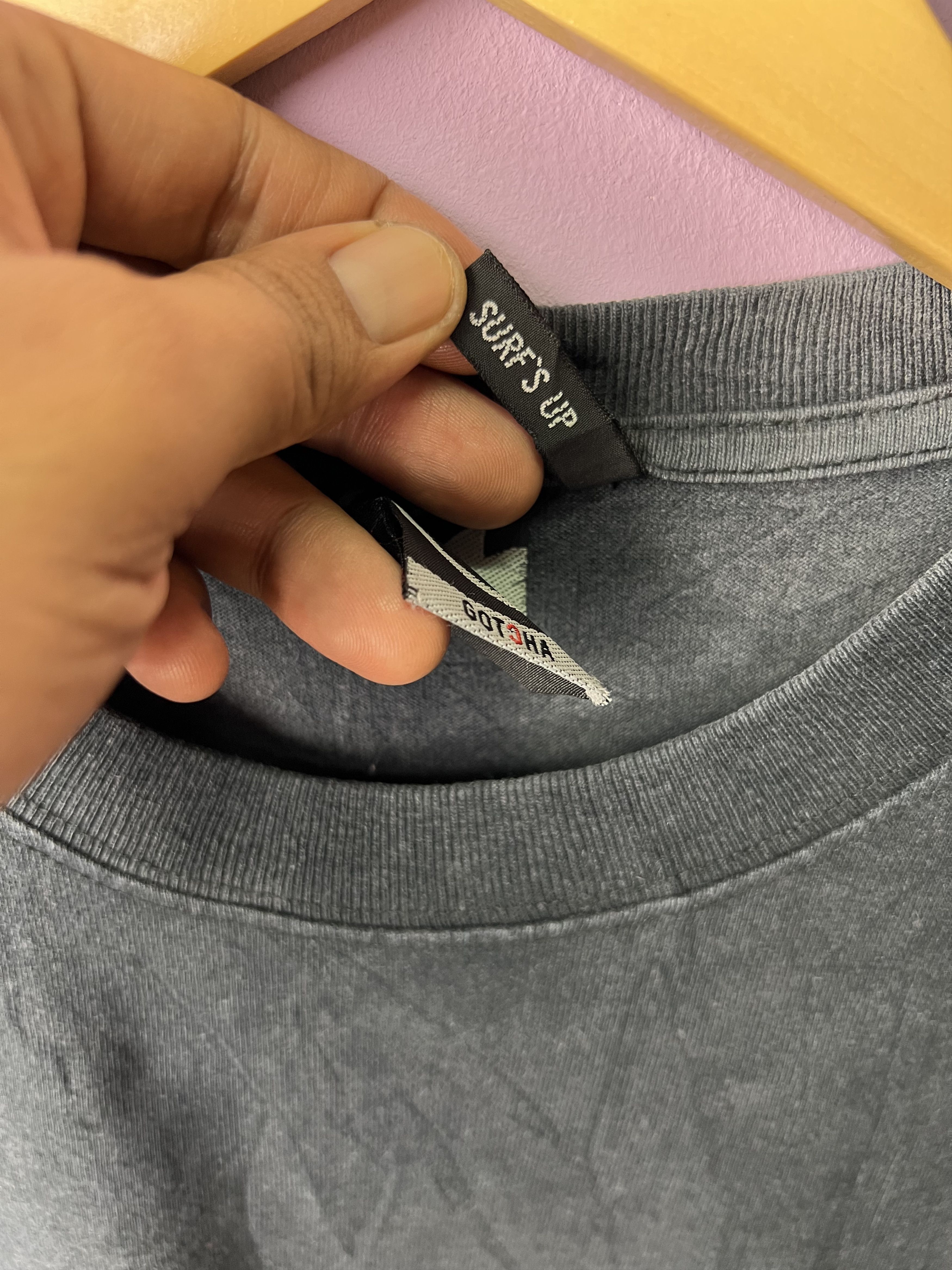 Gotcha 🔥Gotcha Small Logo Long Sleeve Tees Size US M / EU 48-50 / 2 - 11 Thumbnail