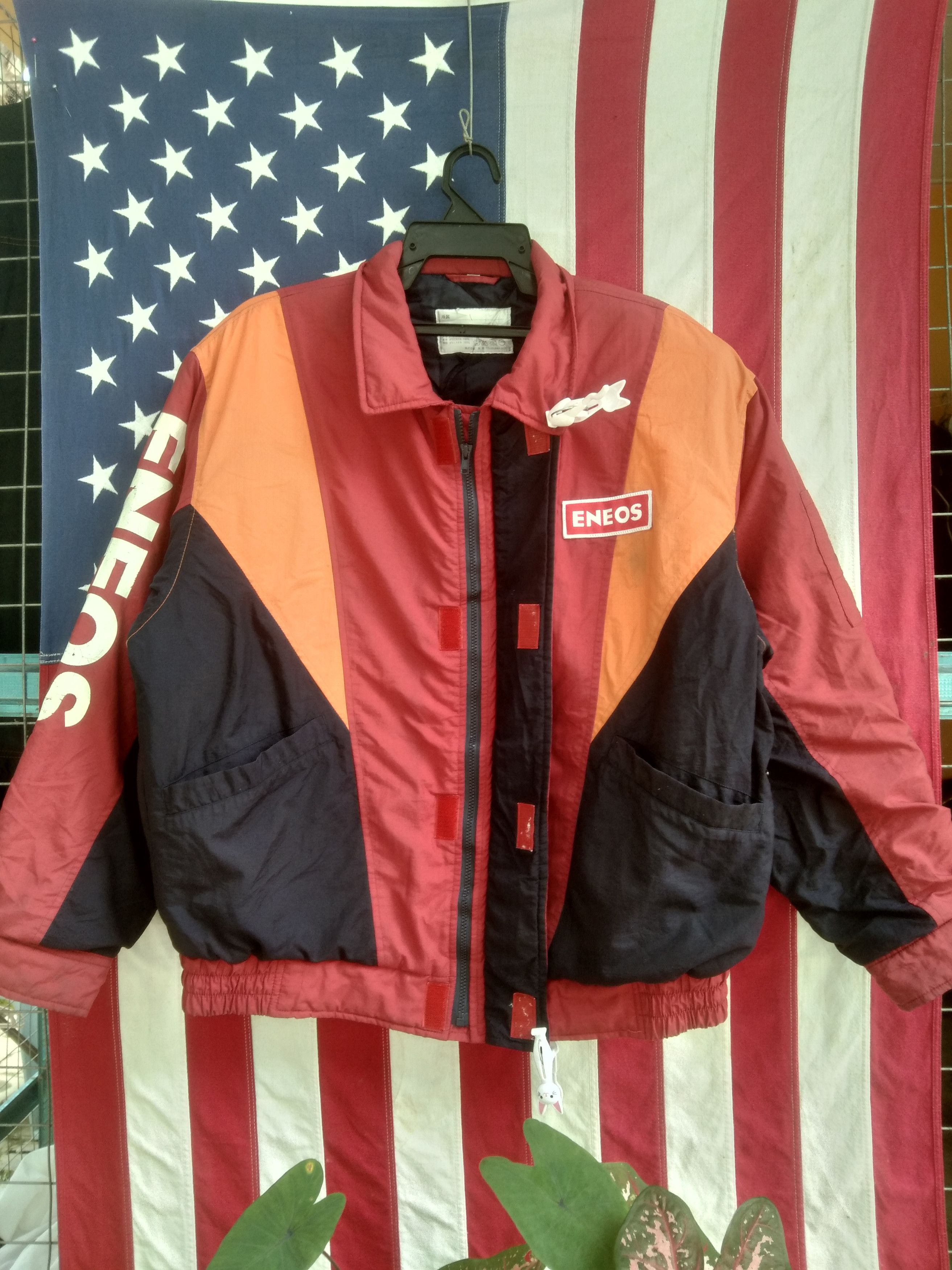 Japanese Brand × Vintage 🔥CHRISTMAS SALES🔥 ENEOS OIL RACING x INITIAL D JACKET Size US L / EU 52-54 / 3 - 1 Thumbnail