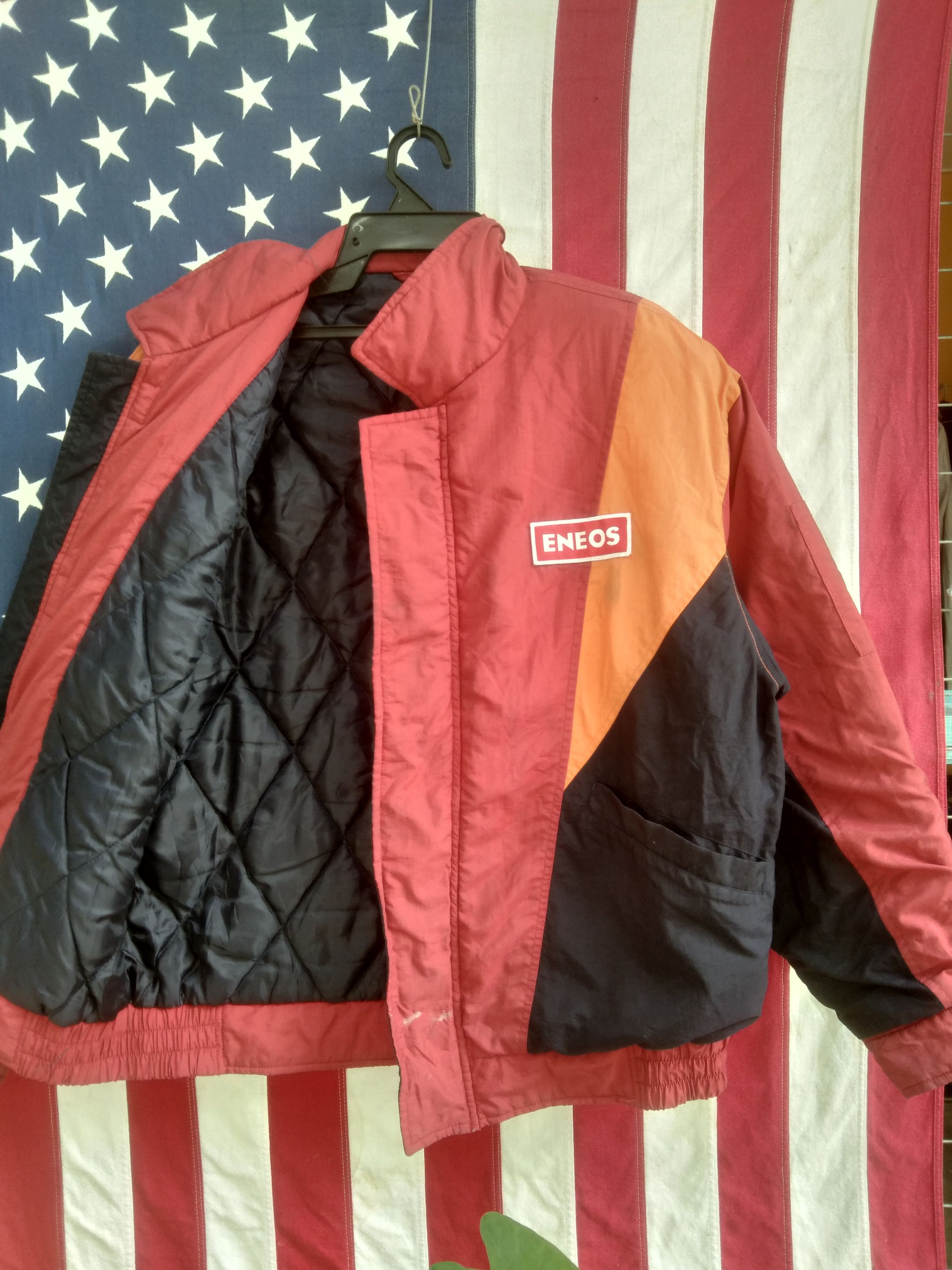 Japanese Brand × Vintage 🔥CHRISTMAS SALES🔥 ENEOS OIL RACING x INITIAL D JACKET Size US L / EU 52-54 / 3 - 3 Thumbnail