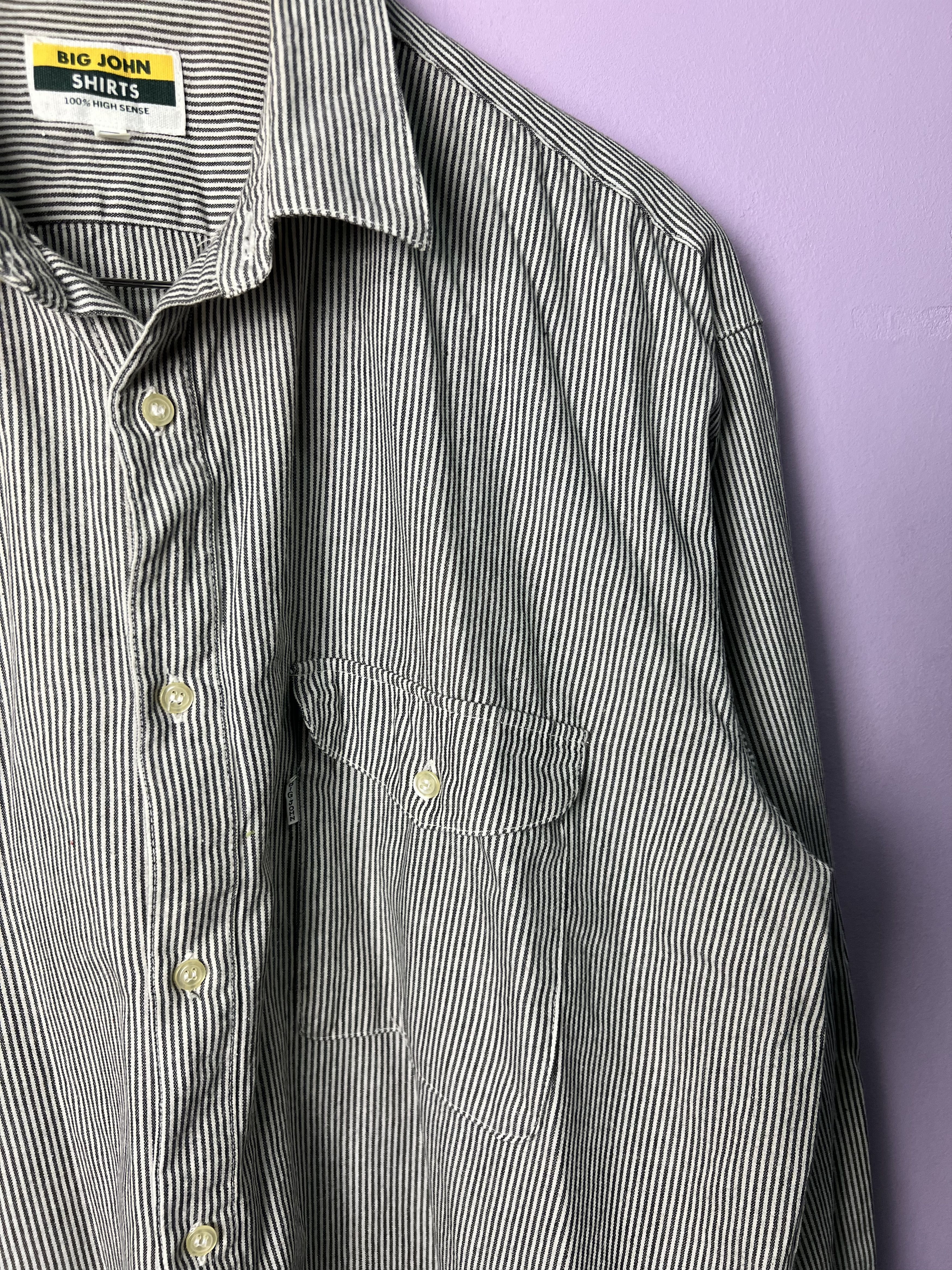 Big John 🔥Made in Japan Vintage Big John Long Sleeves Shirts Size US XL / EU 56 / 4 - 6 Thumbnail