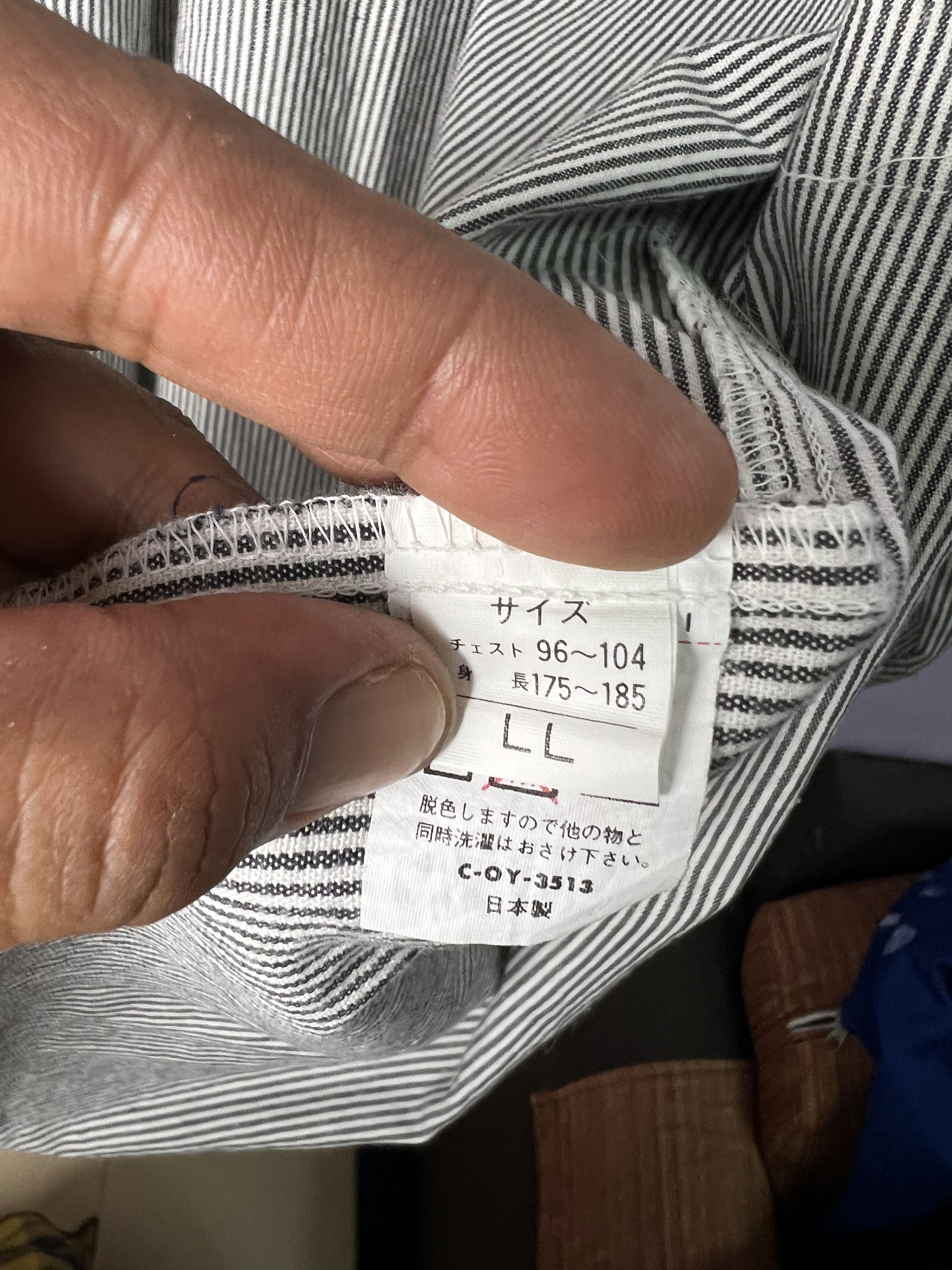 Big John 🔥Made in Japan Vintage Big John Long Sleeves Shirts Size US XL / EU 56 / 4 - 11 Thumbnail
