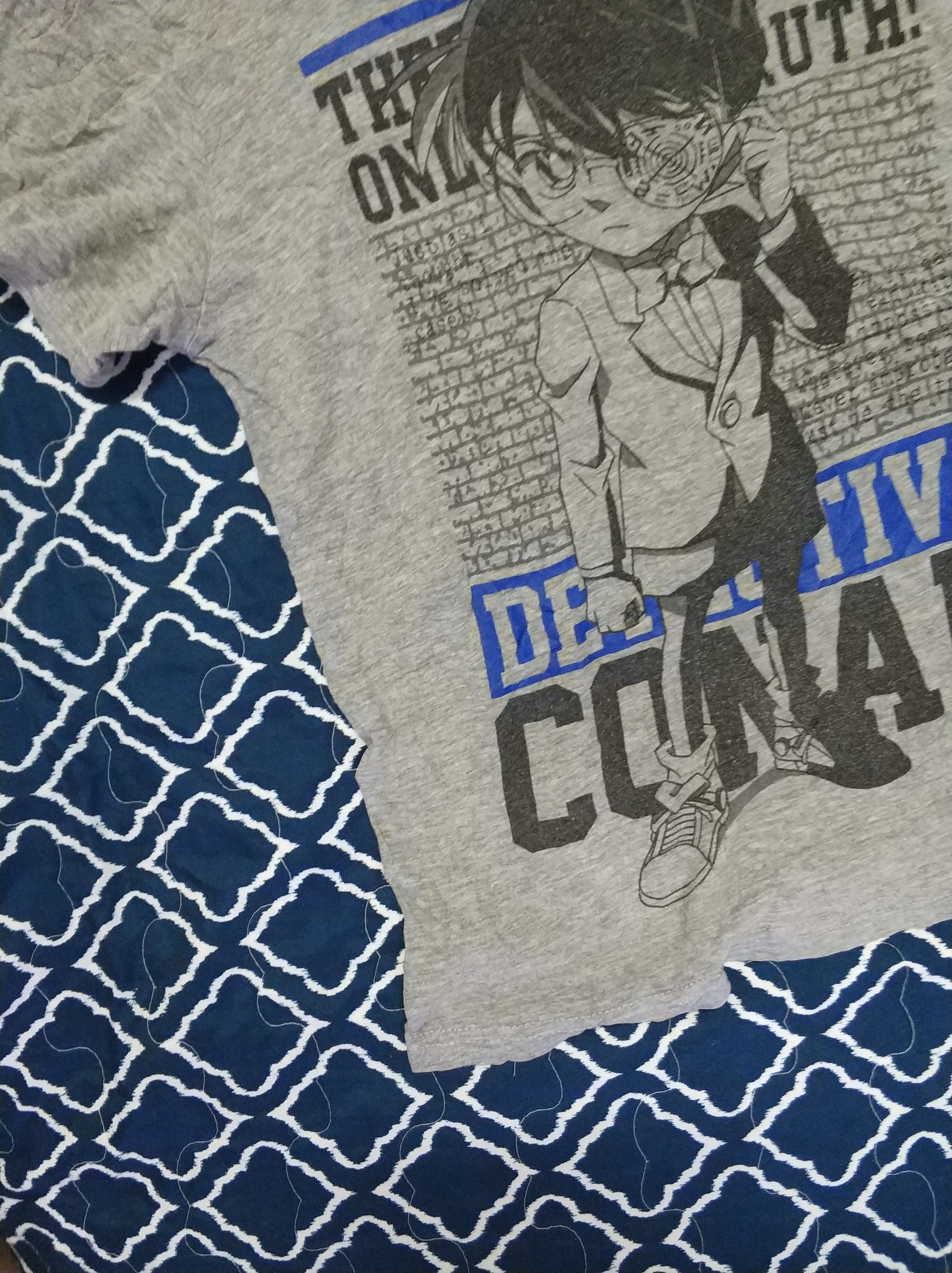 Anime 🔥Vintage Anima Detective Conan Kids Tees Size US XXS / EU 40 - 4 Thumbnail