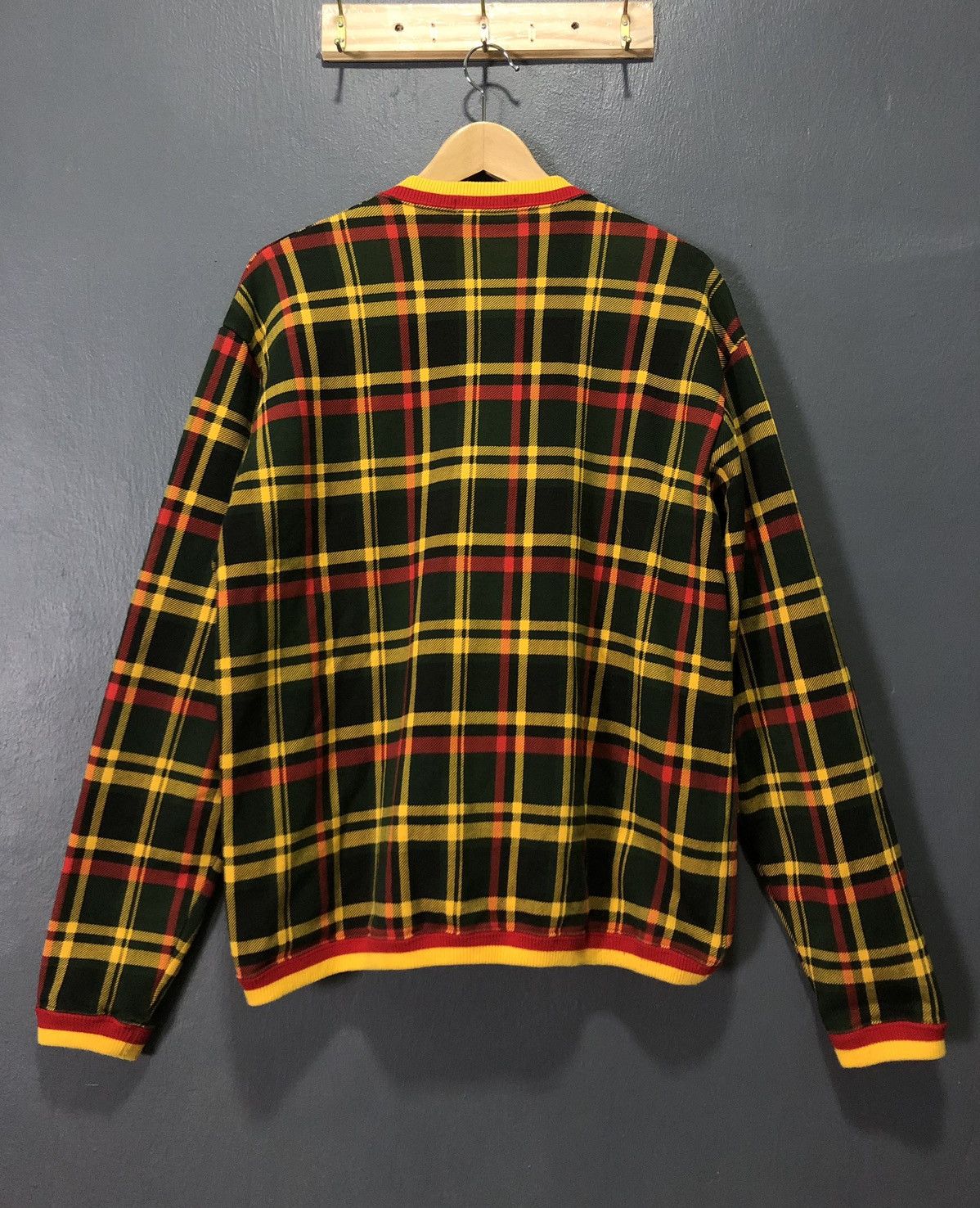 Bape VINTAGE OG BAPE PLAID CHEKERED SWEATER ZIPPER Size US M / EU 48-50 / 2 - 10 Thumbnail