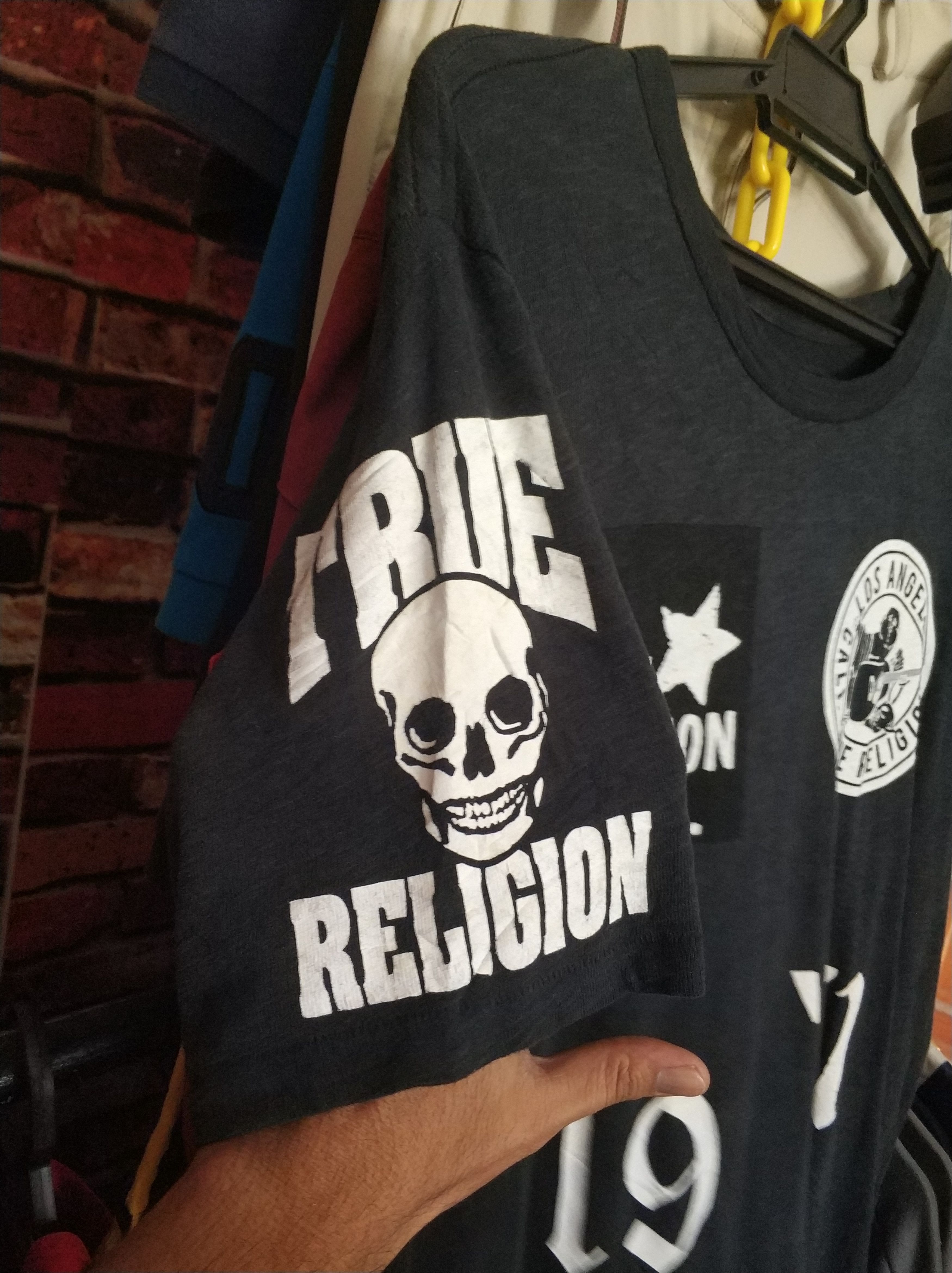 True Religion 🔥Rare True Religion Overprint Tees Size US L / EU 52-54 / 3 - 3 Thumbnail
