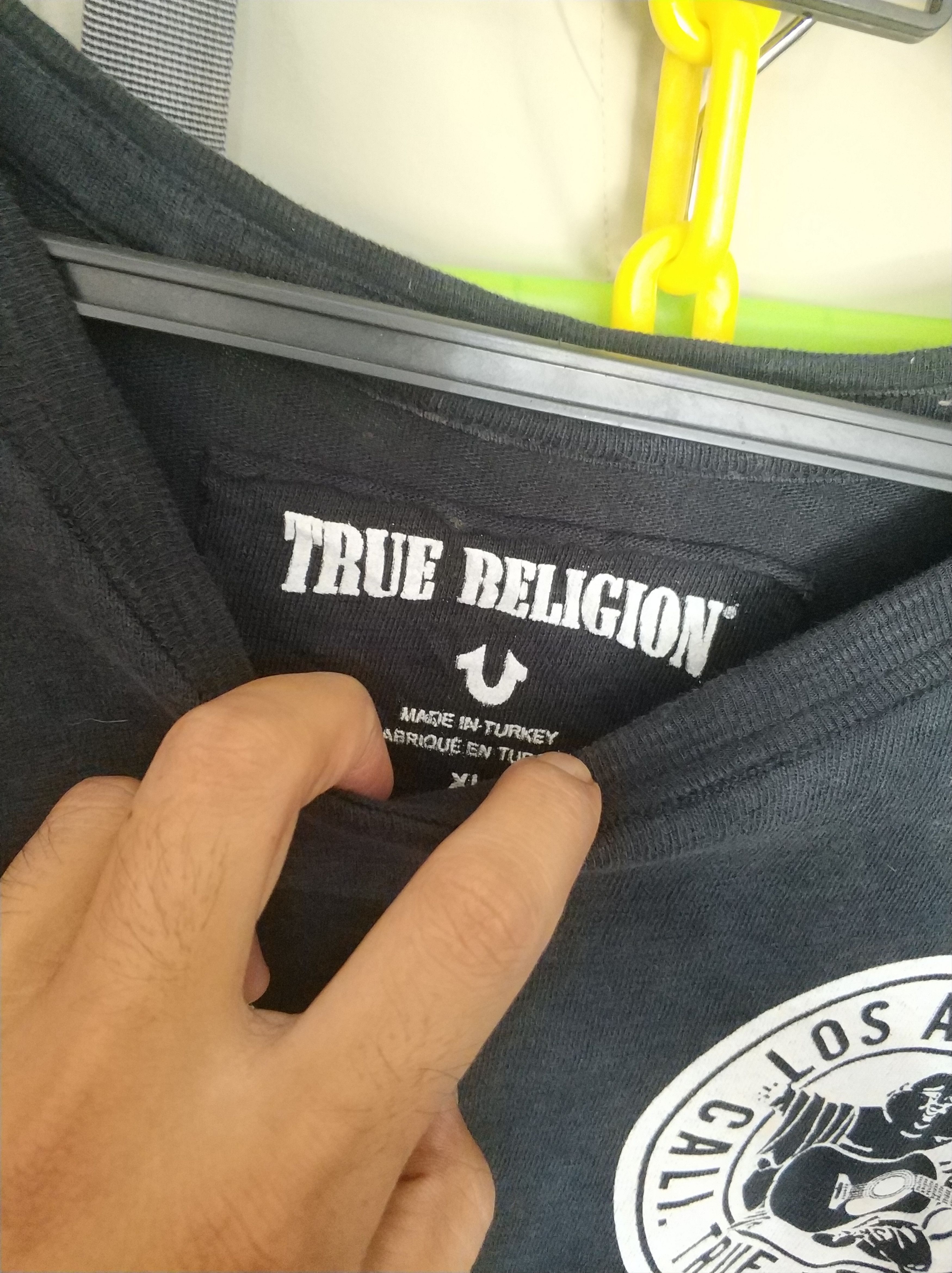True Religion 🔥Rare True Religion Overprint Tees Size US L / EU 52-54 / 3 - 6 Thumbnail