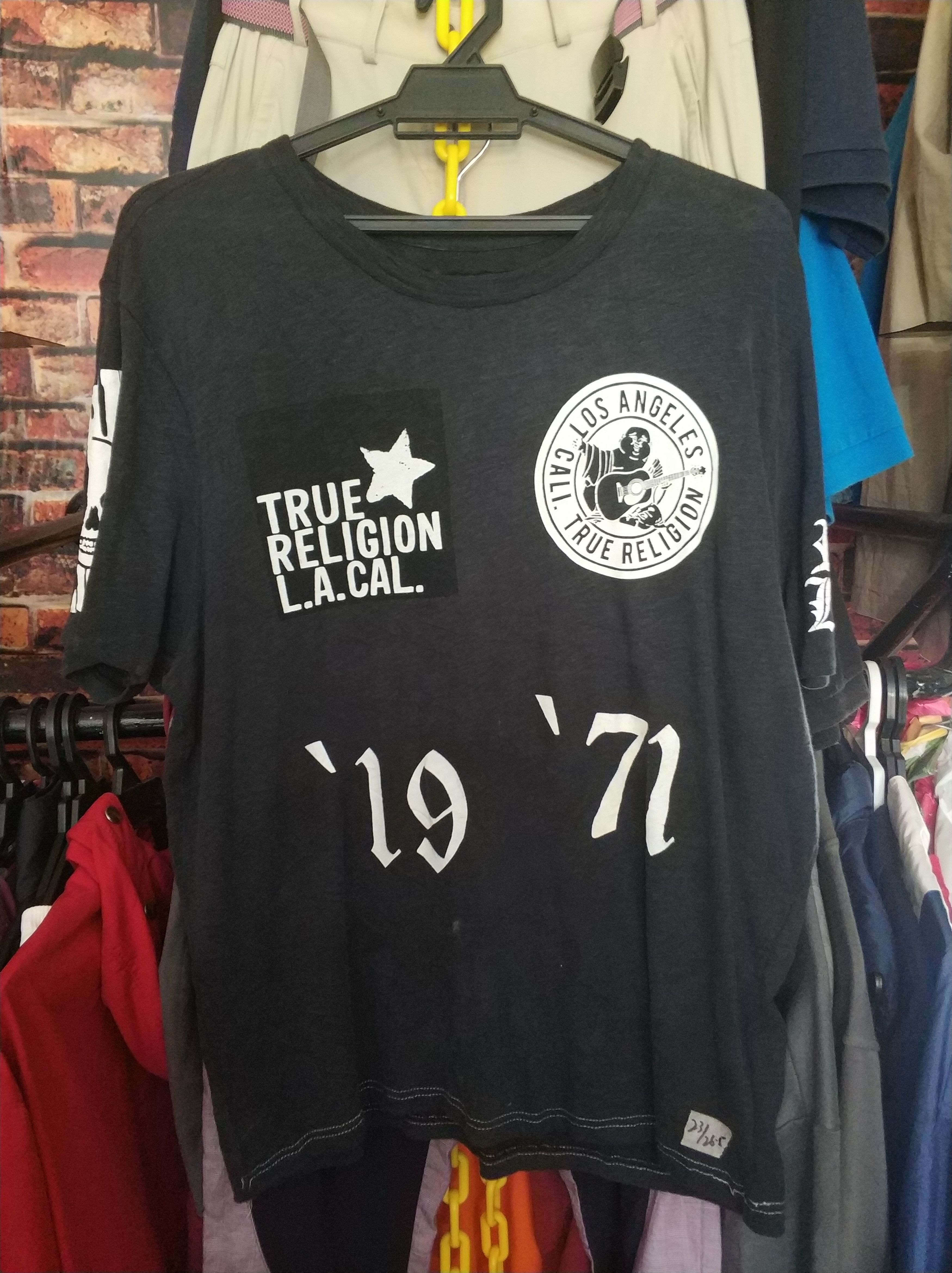 True Religion 🔥Rare True Religion Overprint Tees Size US L / EU 52-54 / 3 - 1 Thumbnail