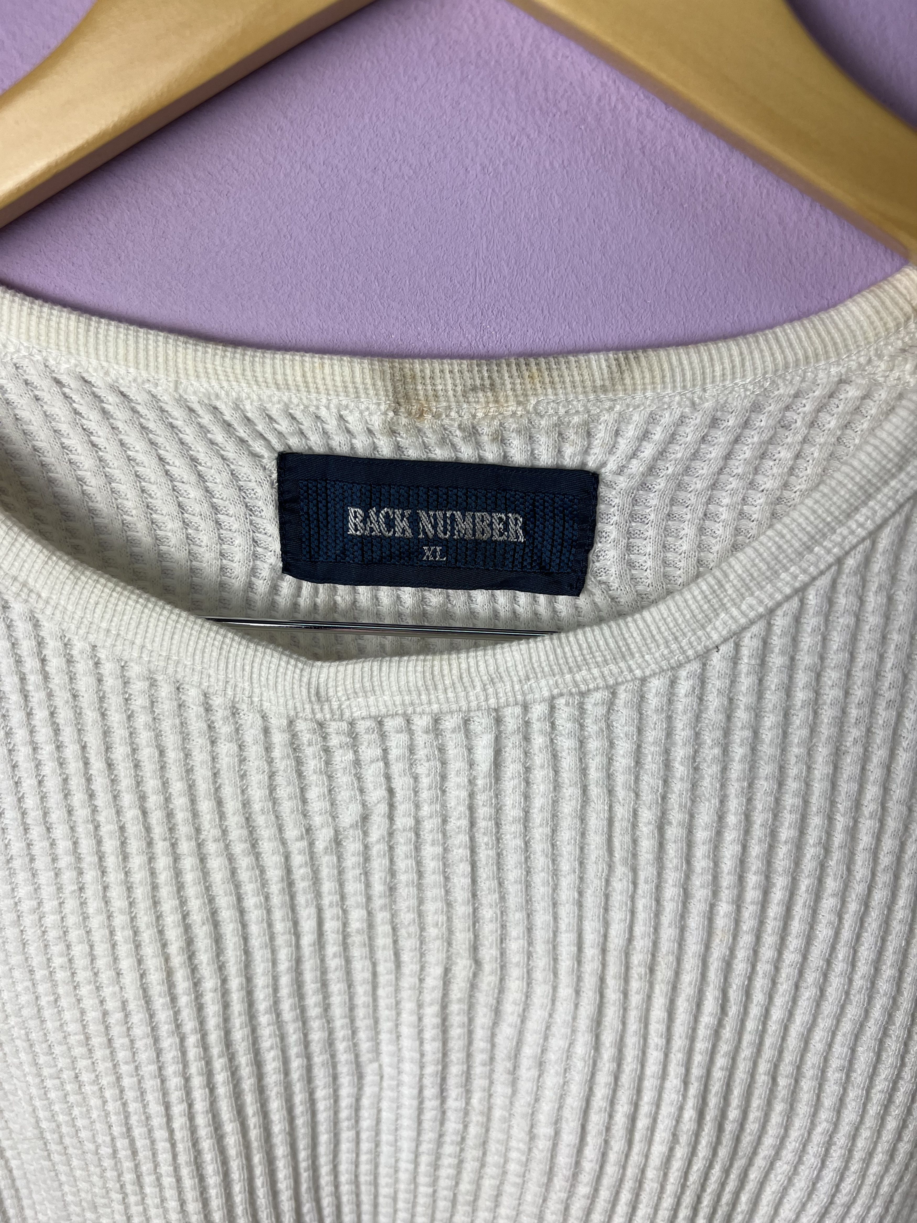 Japanese Brand 🔥Back Number Long Sleeve Tees Size US L / EU 52-54 / 3 - 11 Thumbnail