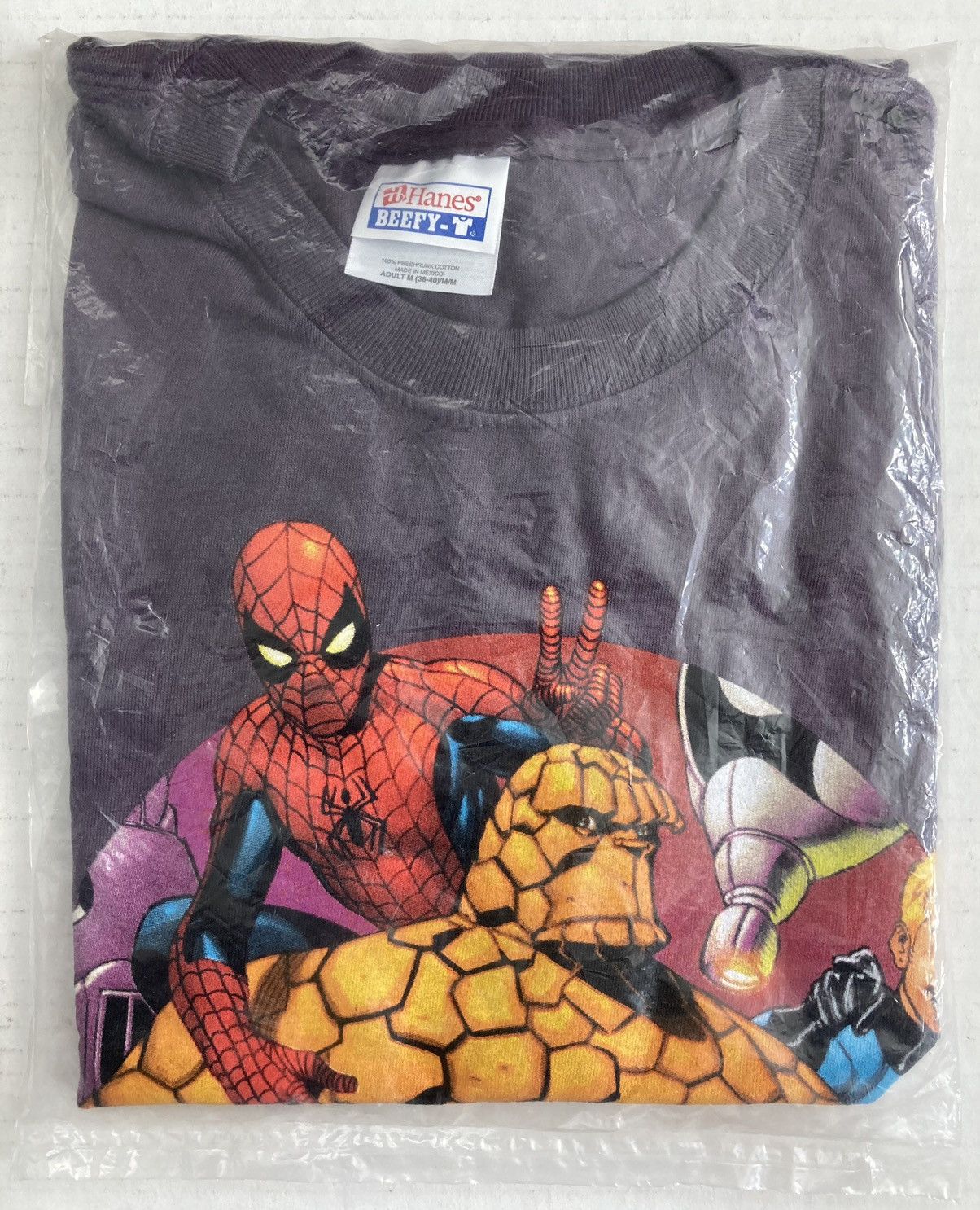 Vintage Marvel Spiderman outlet Promo Tee Graphitti Designs