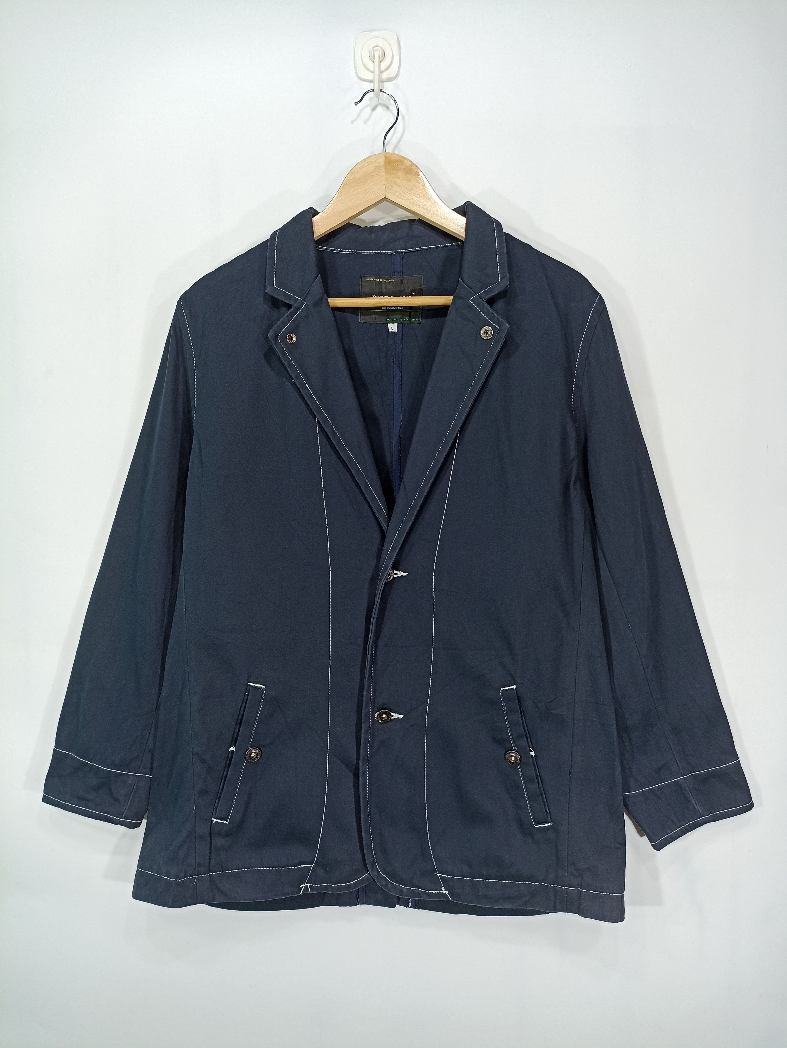 Image of Union Made Mangrove Jacket in Navy Blue, Men's (Size Small)