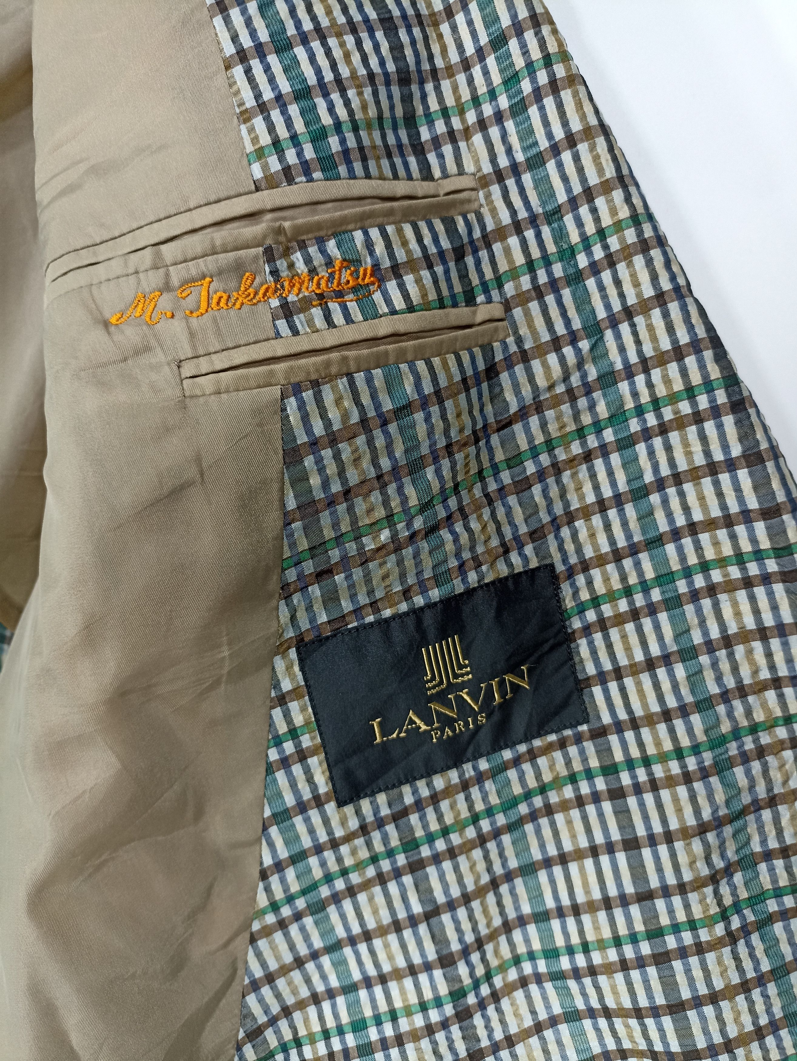 Lanvin Lanvin Lightweight Blazer Size US L / EU 52-54 / 3 - 6 Thumbnail