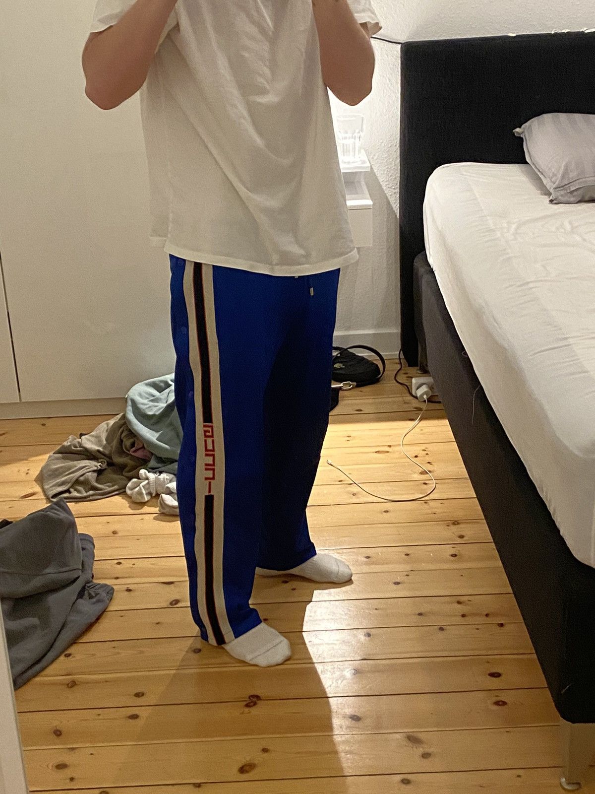 Gucci Gucci Stripe Logo Track Pant Size US 32 / EU 48 - 7 Thumbnail