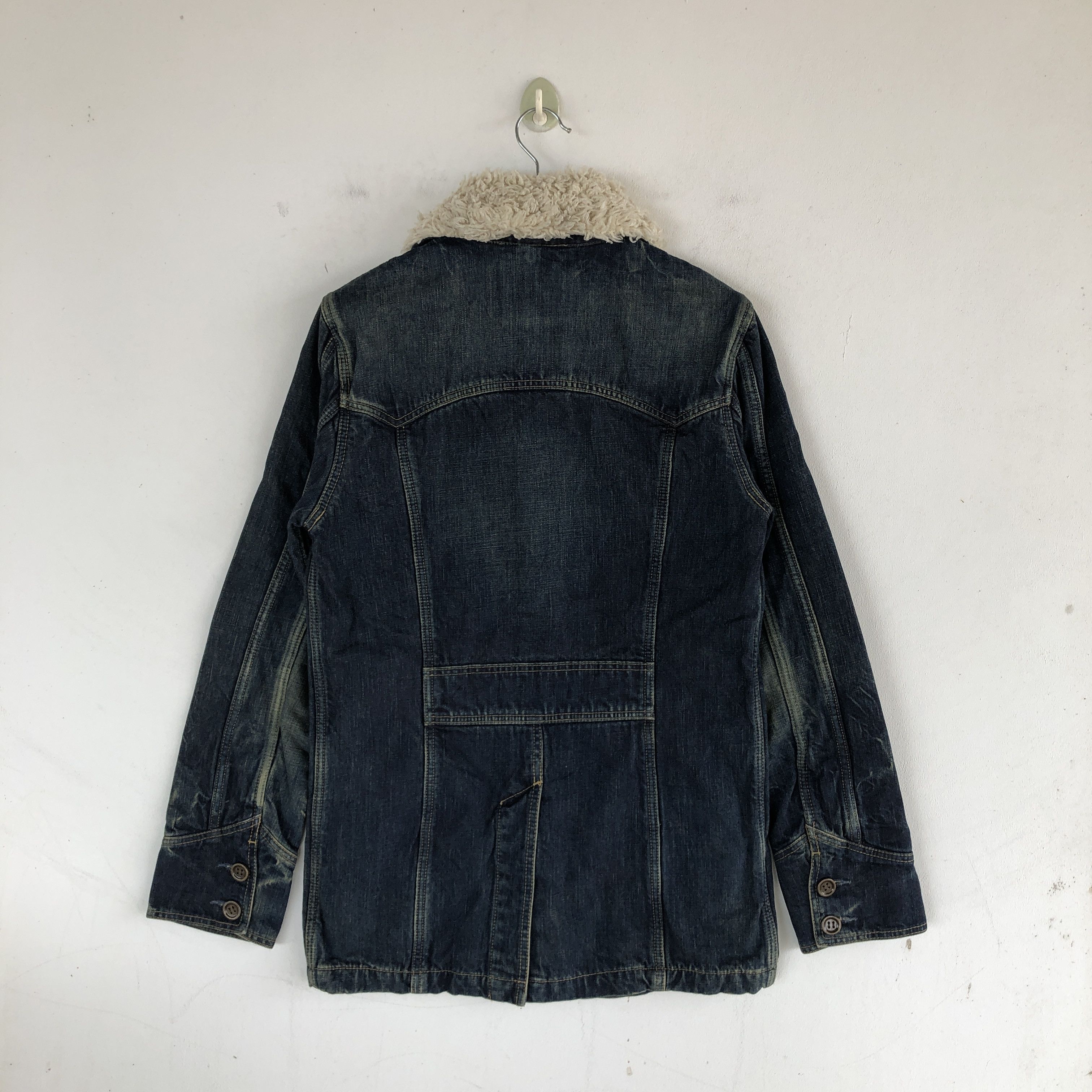 Hysteric Glamour × If Six Was Nine × Vintage Vintage Hysteric Glamour Kinky Sherpa Workers Jeans Jackets Size US S / EU 44-46 / 1 - 2 Thumbnail