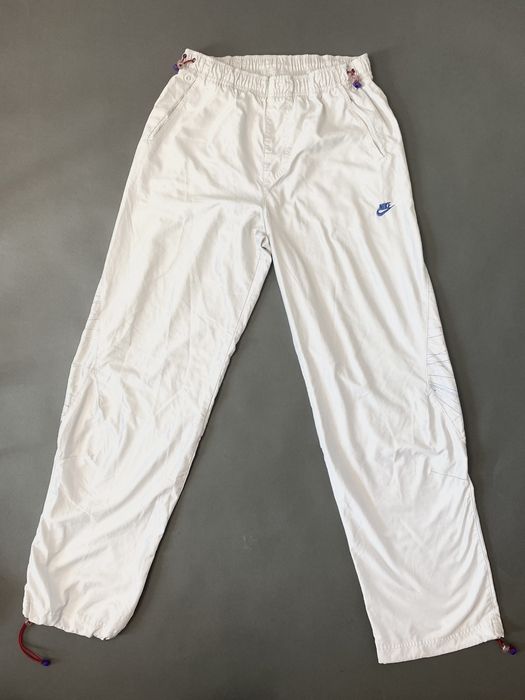 Vintage 2000's Sporty Nike Capri Track Pants with Clean White Trim