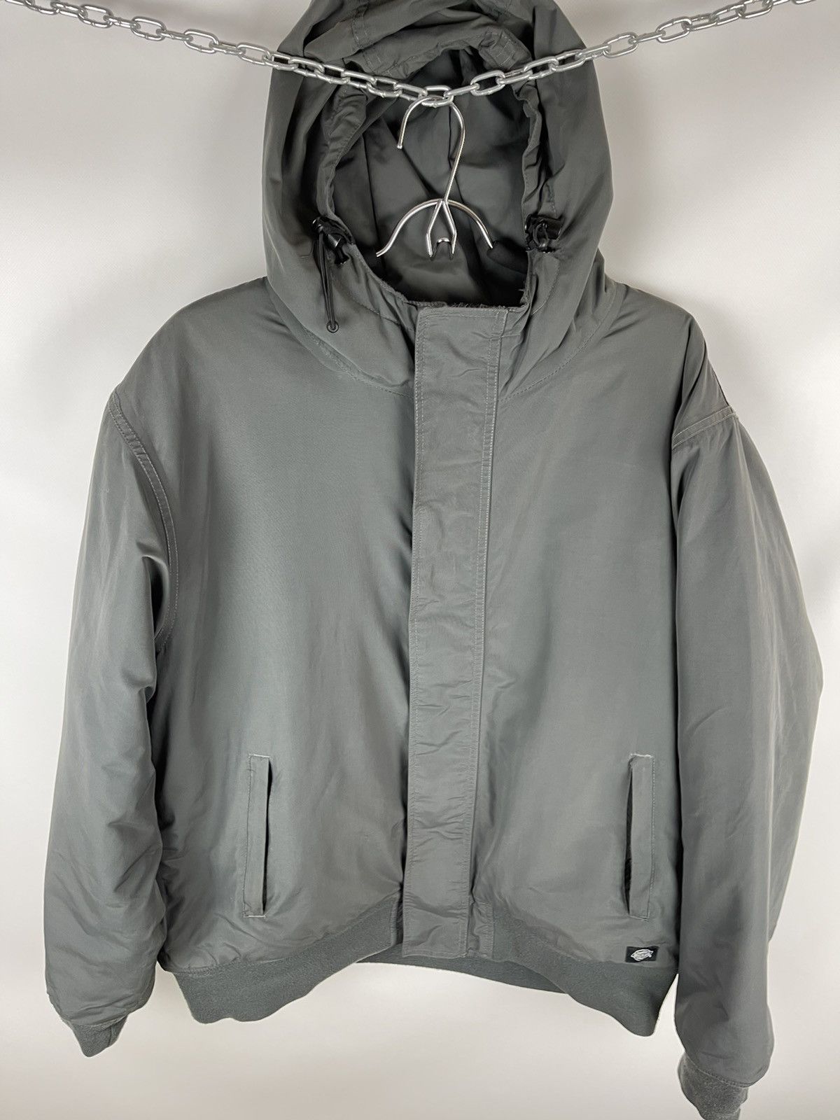 Dickies Dickies vintage grey logo work wear puffer heavy jacket Size US XXL / EU 58 / 5 - 7 Thumbnail