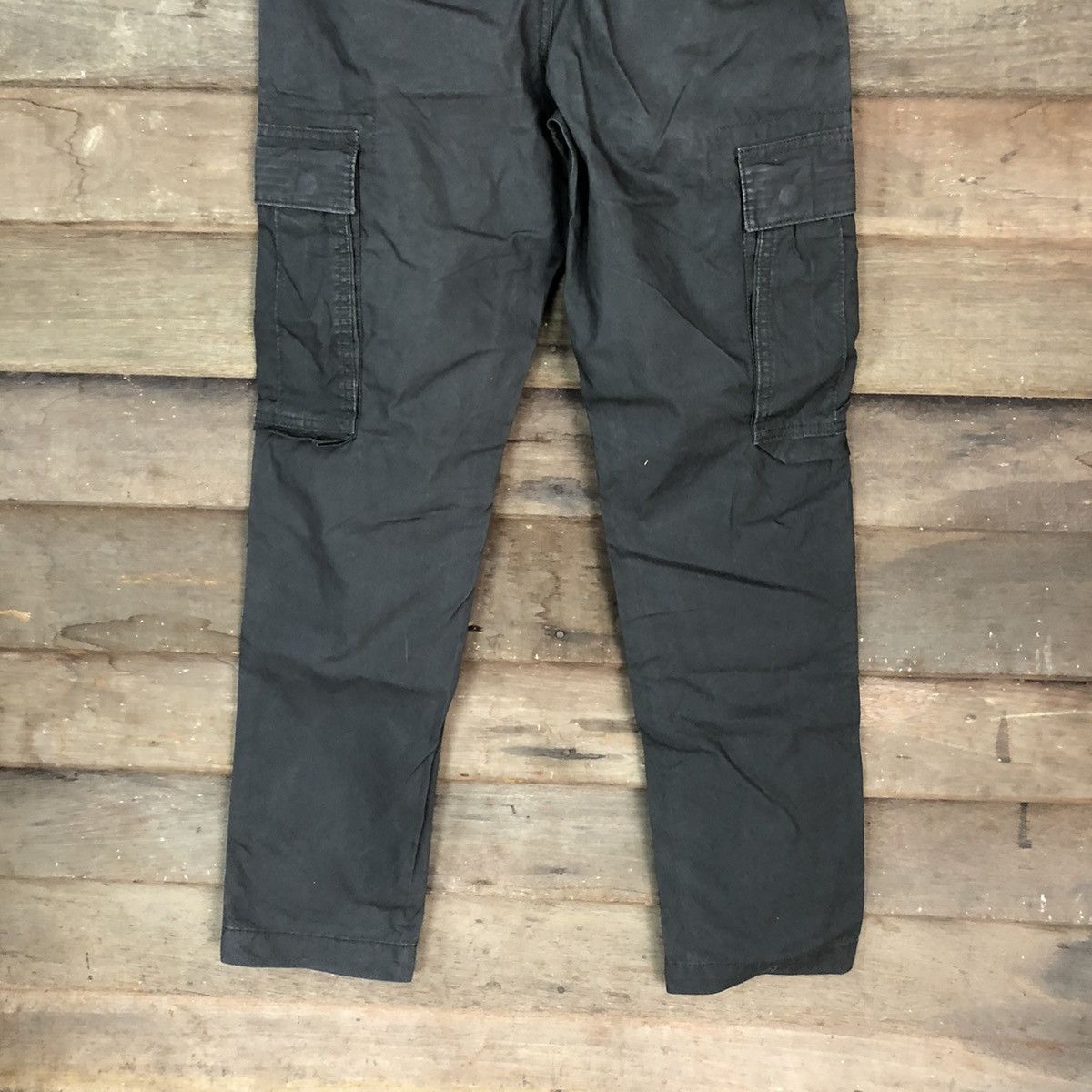 Old Navy DLL Old Navy Dark Blue Cargo Multipocket Pants #1487 Size US 27 - 10 Thumbnail
