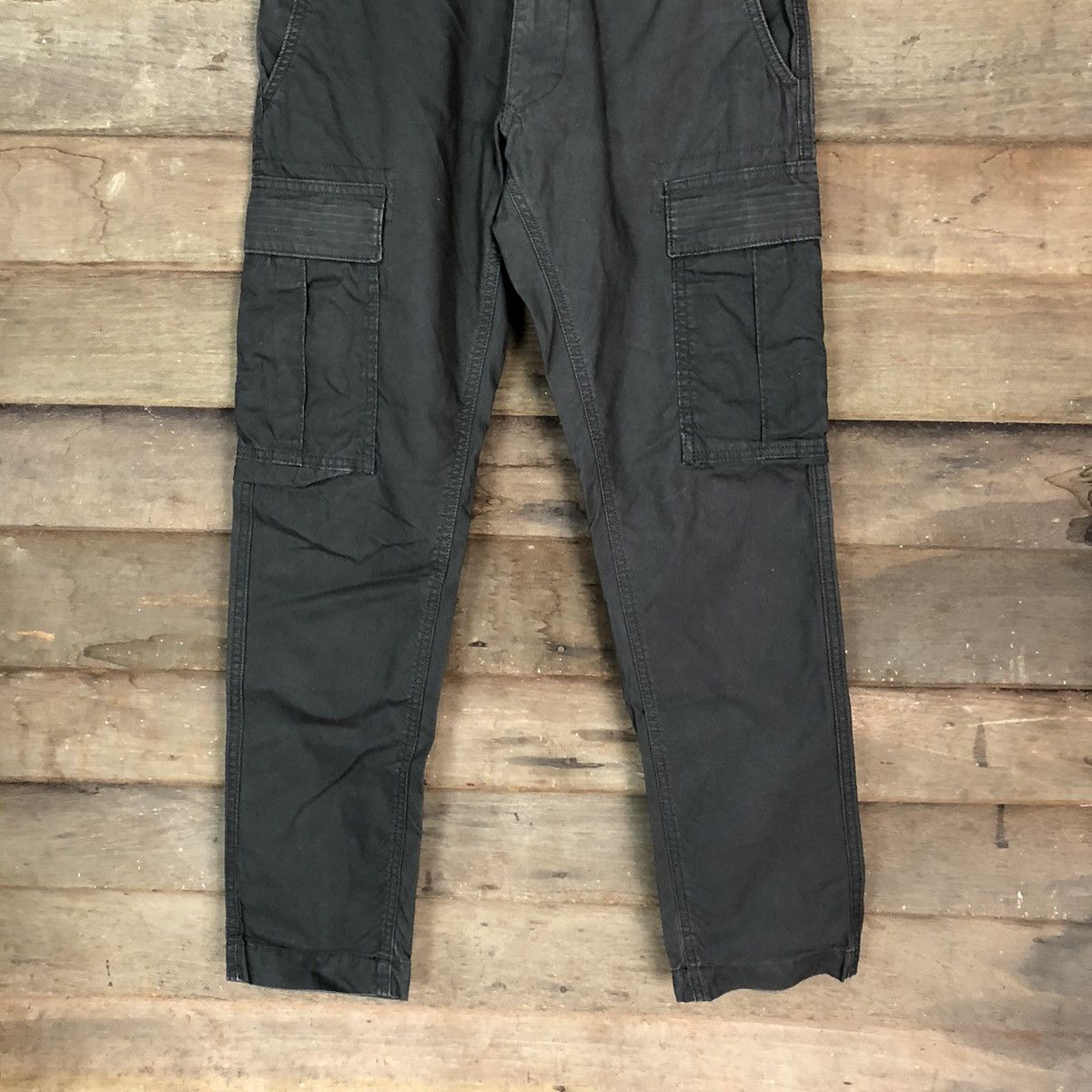 Old Navy DLL Old Navy Dark Blue Cargo Multipocket Pants #1487 Size US 27 - 3 Thumbnail