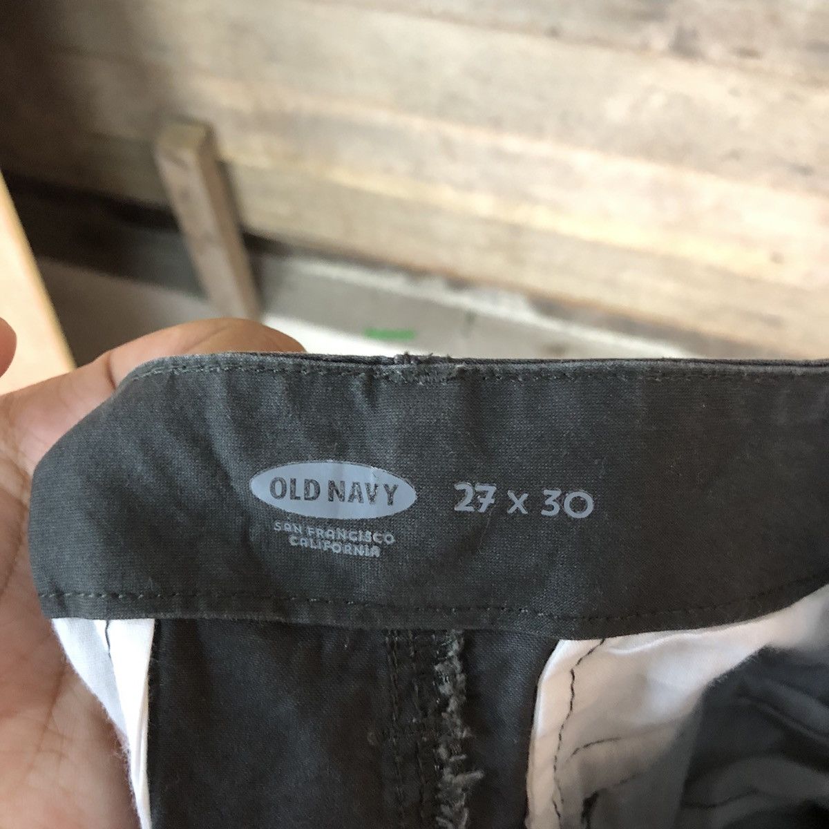 Old Navy DLL Old Navy Dark Blue Cargo Multipocket Pants #1487 Size US 27 - 13 Thumbnail