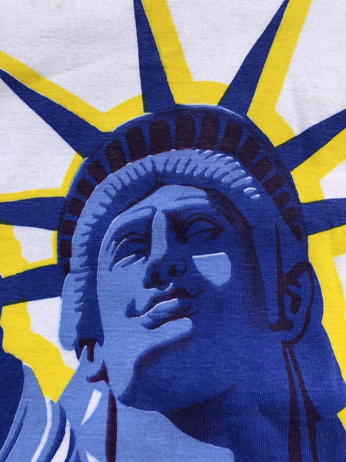 Liberty Vintage 90s Statue Liberty NYC Salamander Marathon Tee Size US XL / EU 56 / 4 - 4 Thumbnail