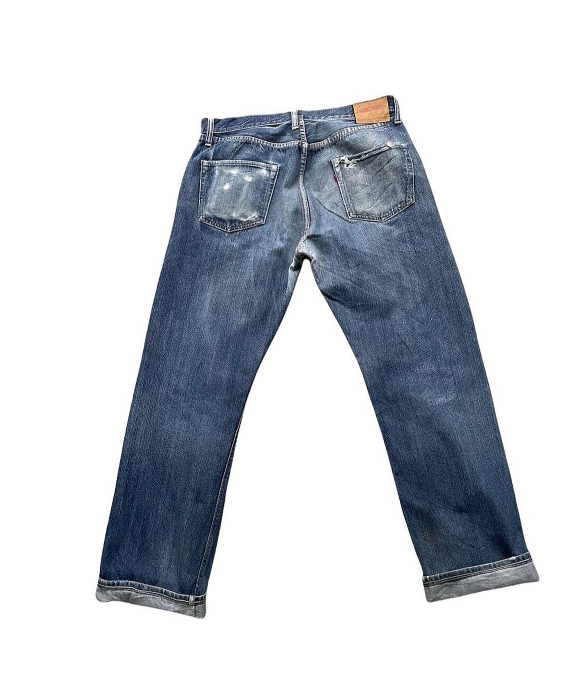 Vintage × Warehouse Warehouse Co Vintage Selvedge Aging Distresed Denim Size US 31 - 5 Thumbnail