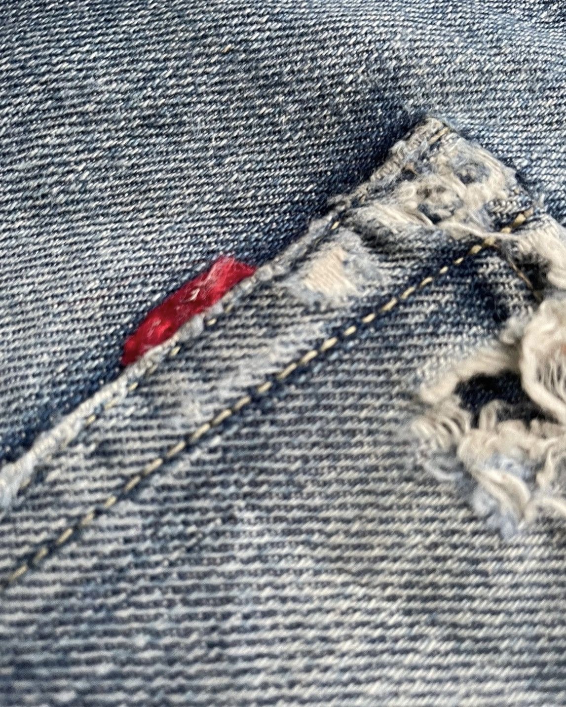 Vintage × Warehouse Warehouse Co Vintage Selvedge Aging Distresed Denim Size US 31 - 17 Thumbnail