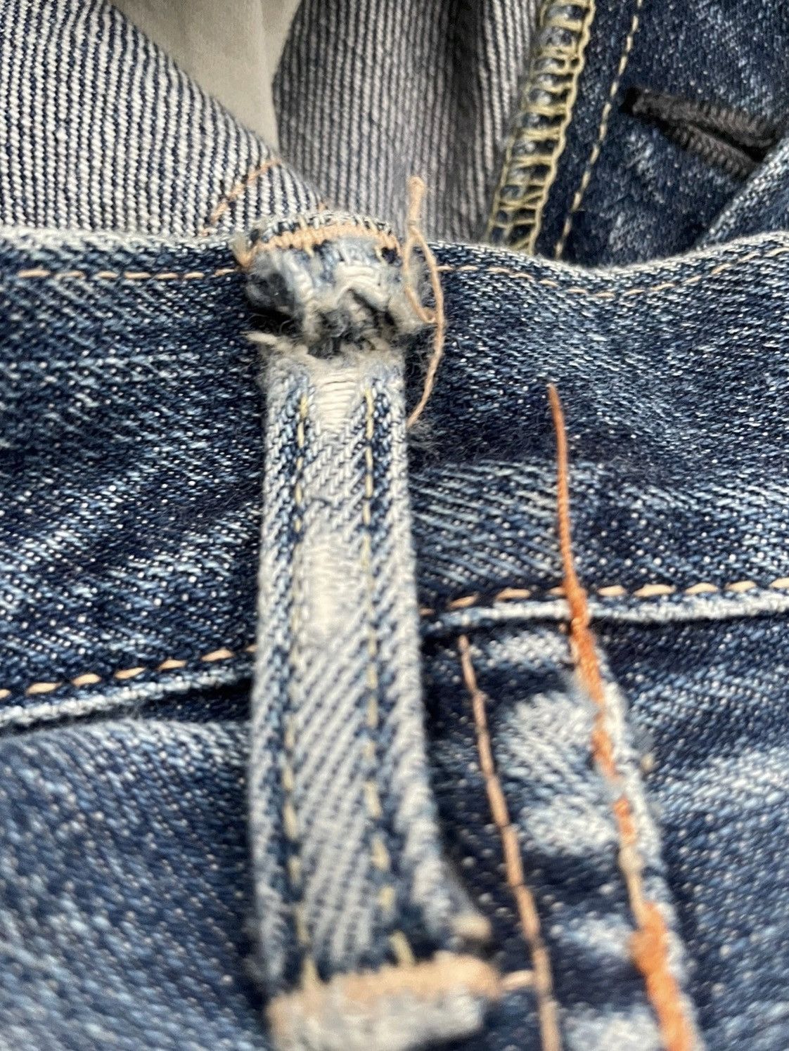 Vintage × Warehouse Warehouse Co Vintage Selvedge Aging Distresed Denim Size US 31 - 16 Thumbnail