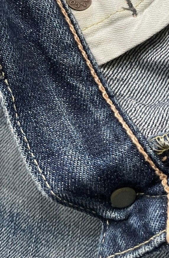 Vintage × Warehouse Warehouse Co Vintage Selvedge Aging Distresed Denim Size US 31 - 18 Thumbnail