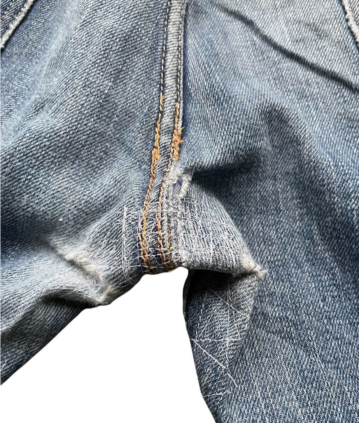Vintage × Warehouse Warehouse Co Vintage Selvedge Aging Distresed Denim Size US 31 - 14 Thumbnail