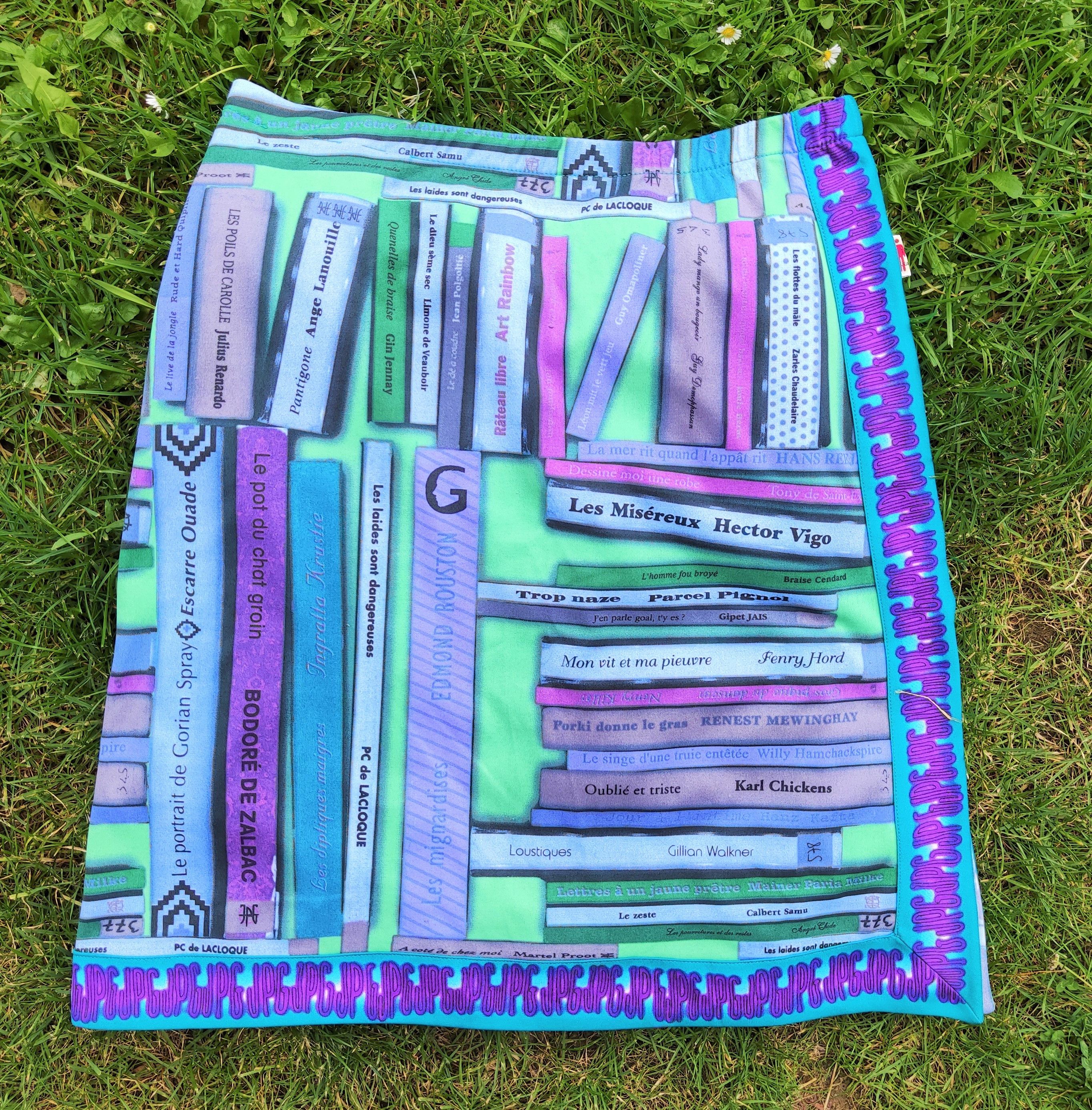 Jean Paul Gaultier Jean Paul Gaultier Kendall Jenner Book Parody Tattoo Skirt Size 28" / US 6 / IT 42 - 1 Thumbnail