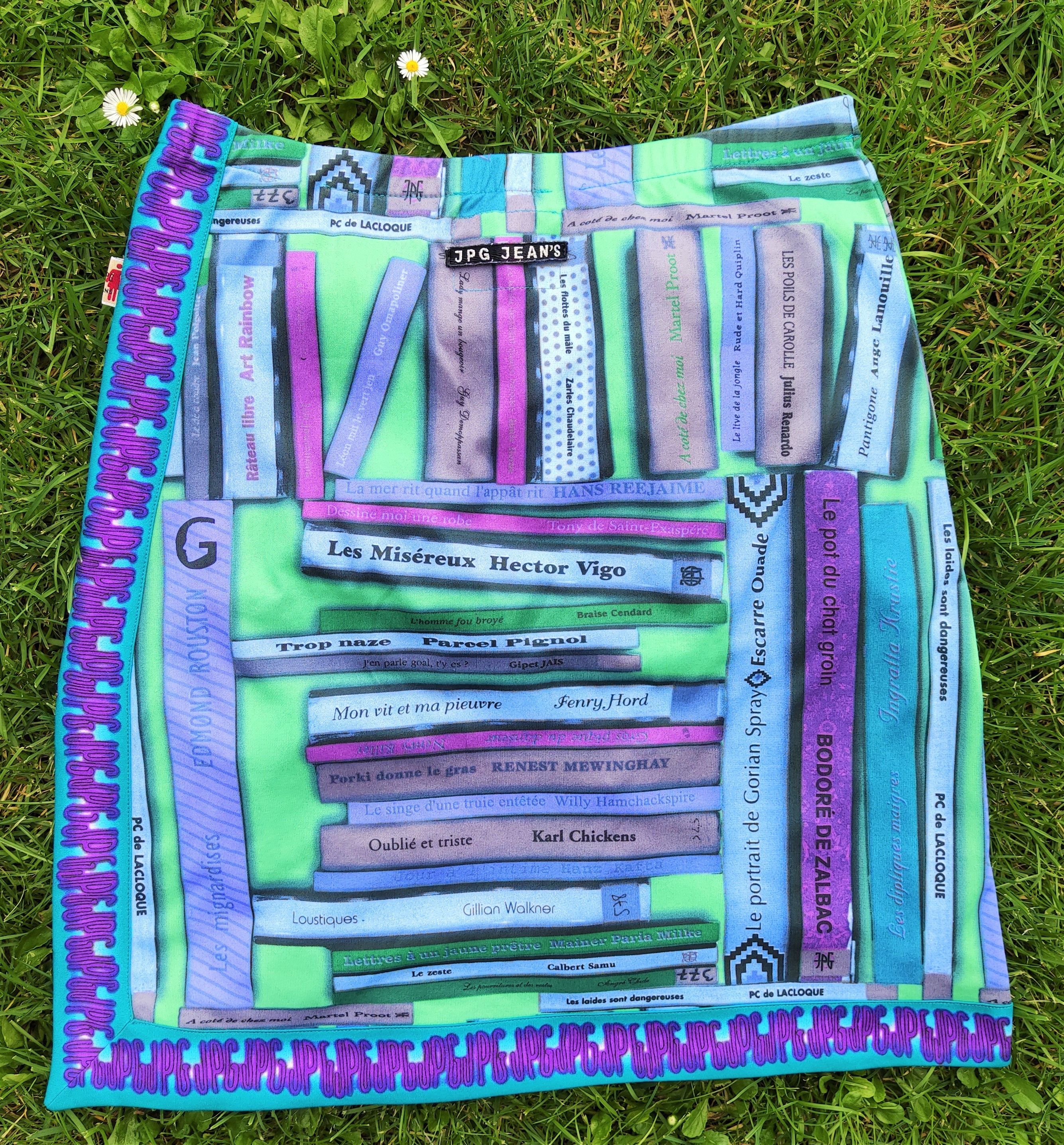 Jean Paul Gaultier Jean Paul Gaultier Kendall Jenner Book Parody Tattoo Skirt Size 28" / US 6 / IT 42 - 11 Thumbnail