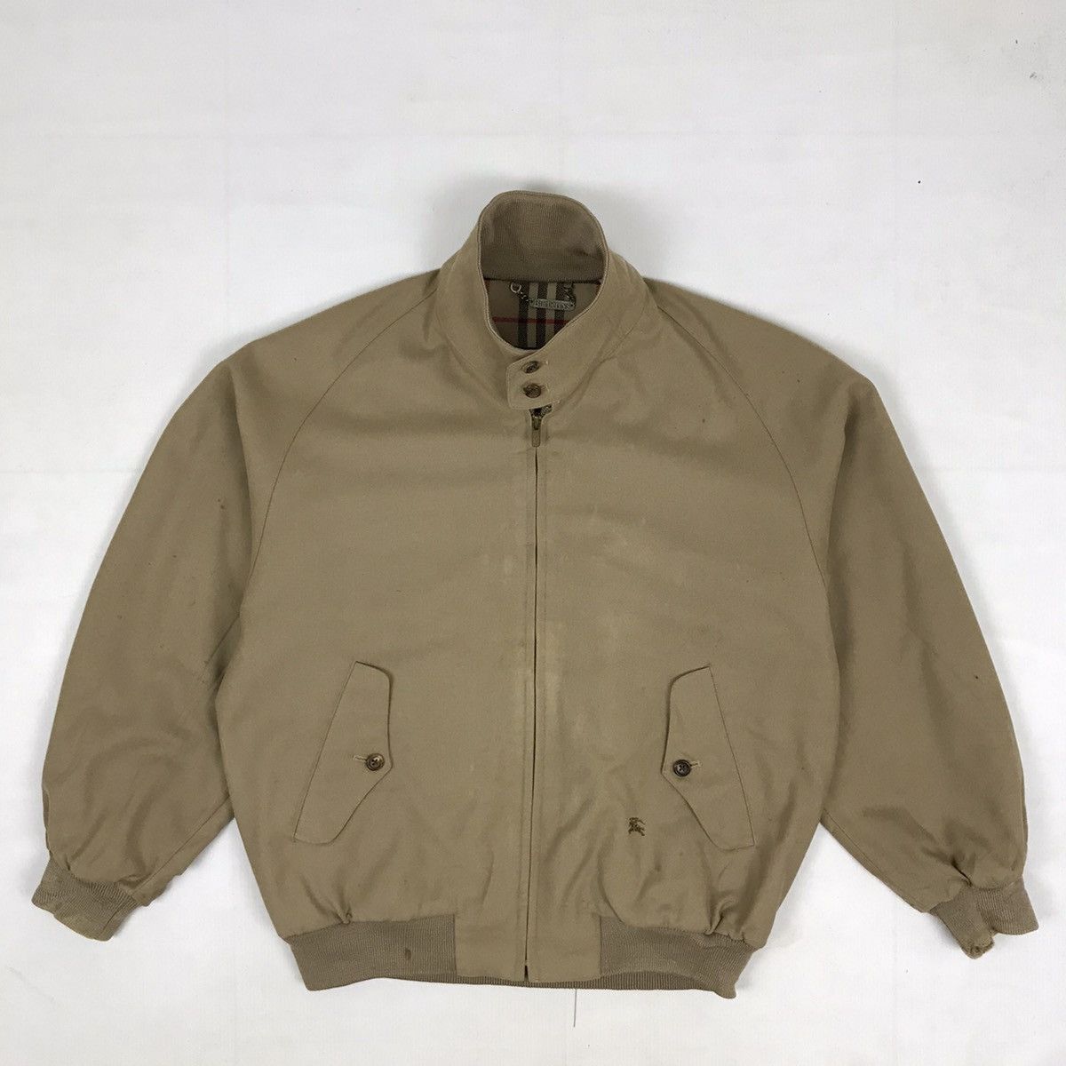Burberry × Vintage Vintage Burberry Zipper Jacket Size US M / EU 48-50 / 2 - 5 Thumbnail