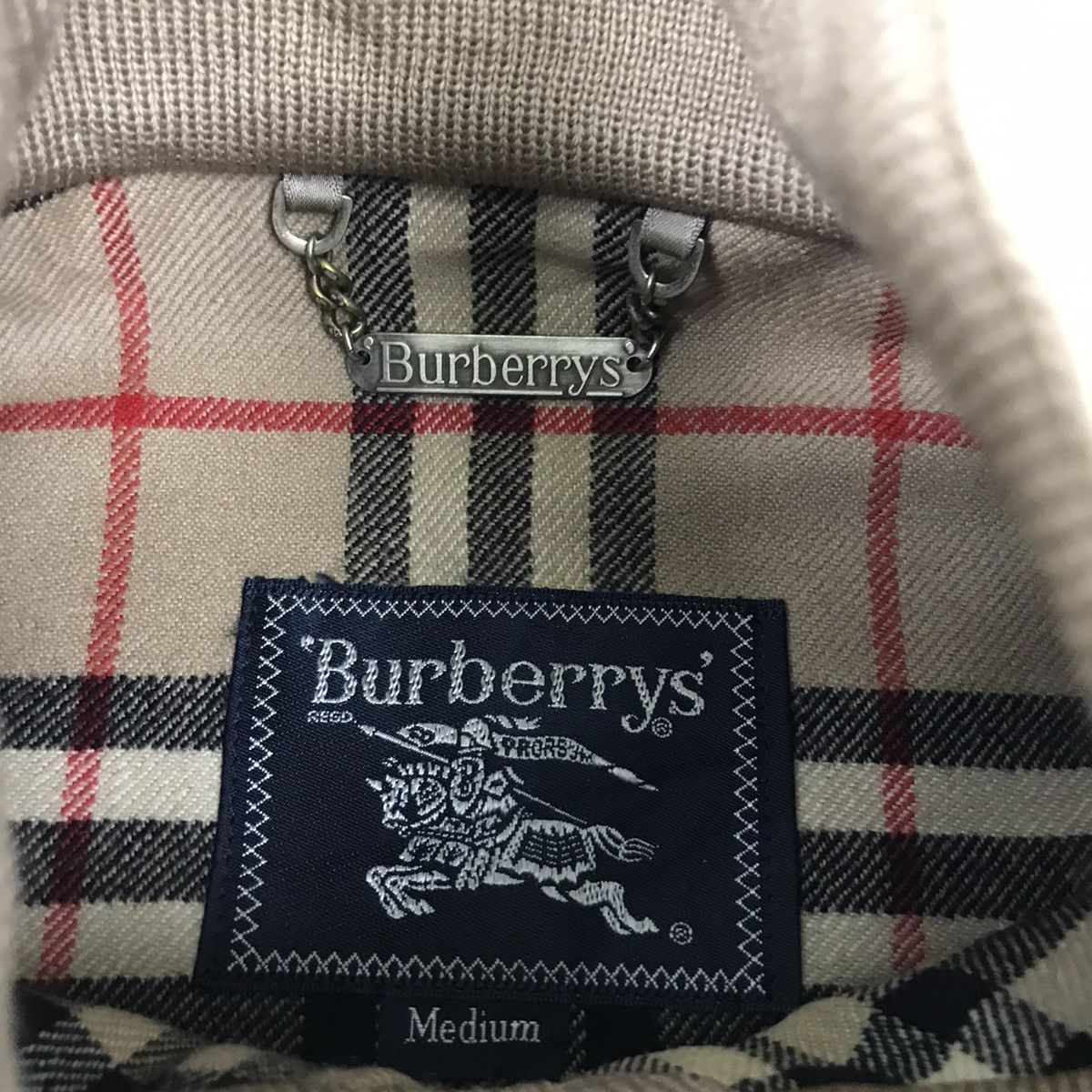 Burberry × Vintage Vintage Burberry Zipper Jacket Size US M / EU 48-50 / 2 - 8 Thumbnail