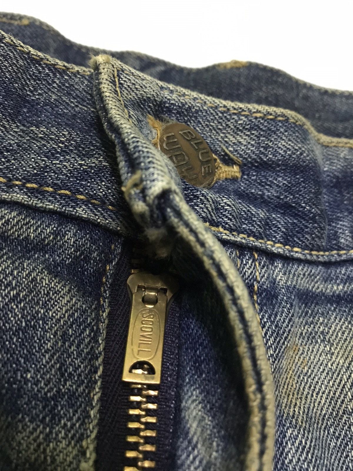 Hysteric Glamour vintage 80s Blue way bootcut blue denim jeans 34x27 Size US 34 / EU 50 - 3 Thumbnail