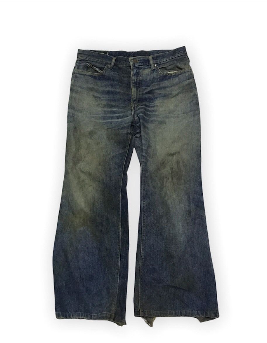 Hysteric Glamour vintage 80s Blue way bootcut blue denim jeans 34x27 Size US 34 / EU 50 - 1 Thumbnail