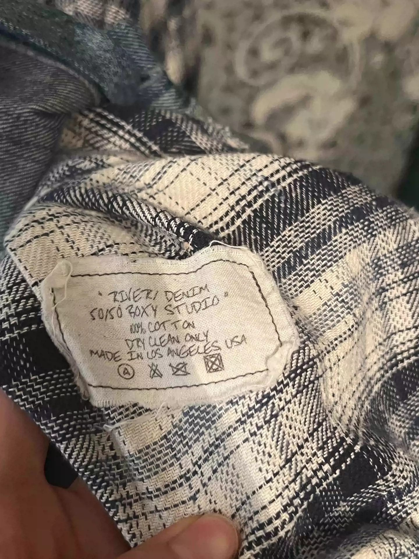 Greg Lauren Greg Lauren River Denim boxy shirt Size US M / EU 48-50 / 2 - 4 Thumbnail