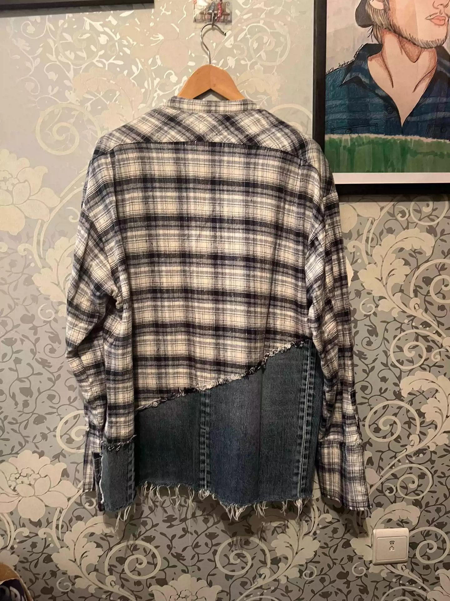 Greg Lauren Greg Lauren River Denim boxy shirt Size US M / EU 48-50 / 2 - 2 Thumbnail
