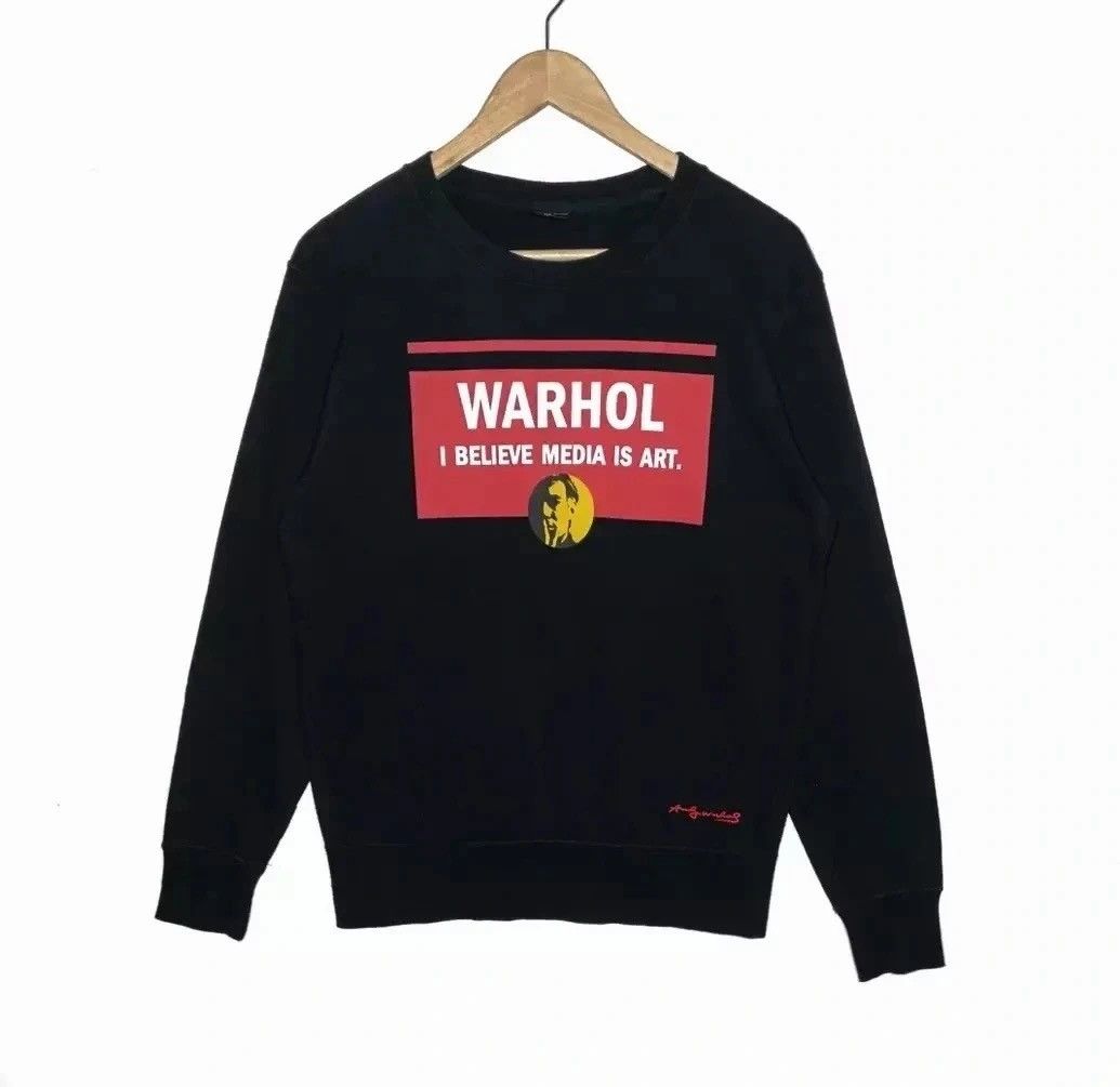 Andy Warhol × Uniqlo Andy Warhol x Uniqlo Sweatshirt japanese brand Size US S / EU 44-46 / 1 - 1 Thumbnail