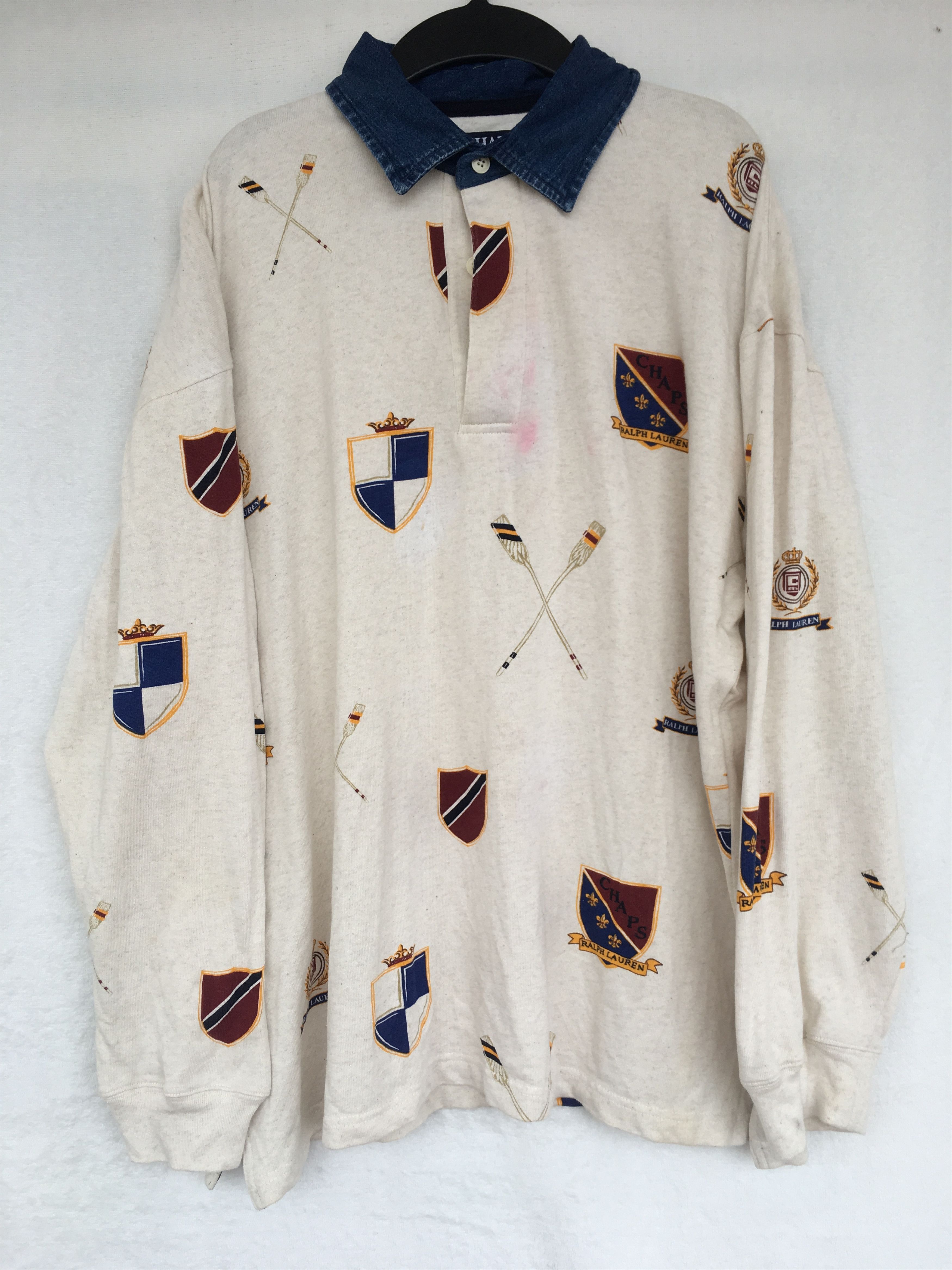 Chaps Ralph Lauren × Polo Ralph Lauren × Vintage full printed Size US M / EU 48-50 / 2 - 1 Thumbnail