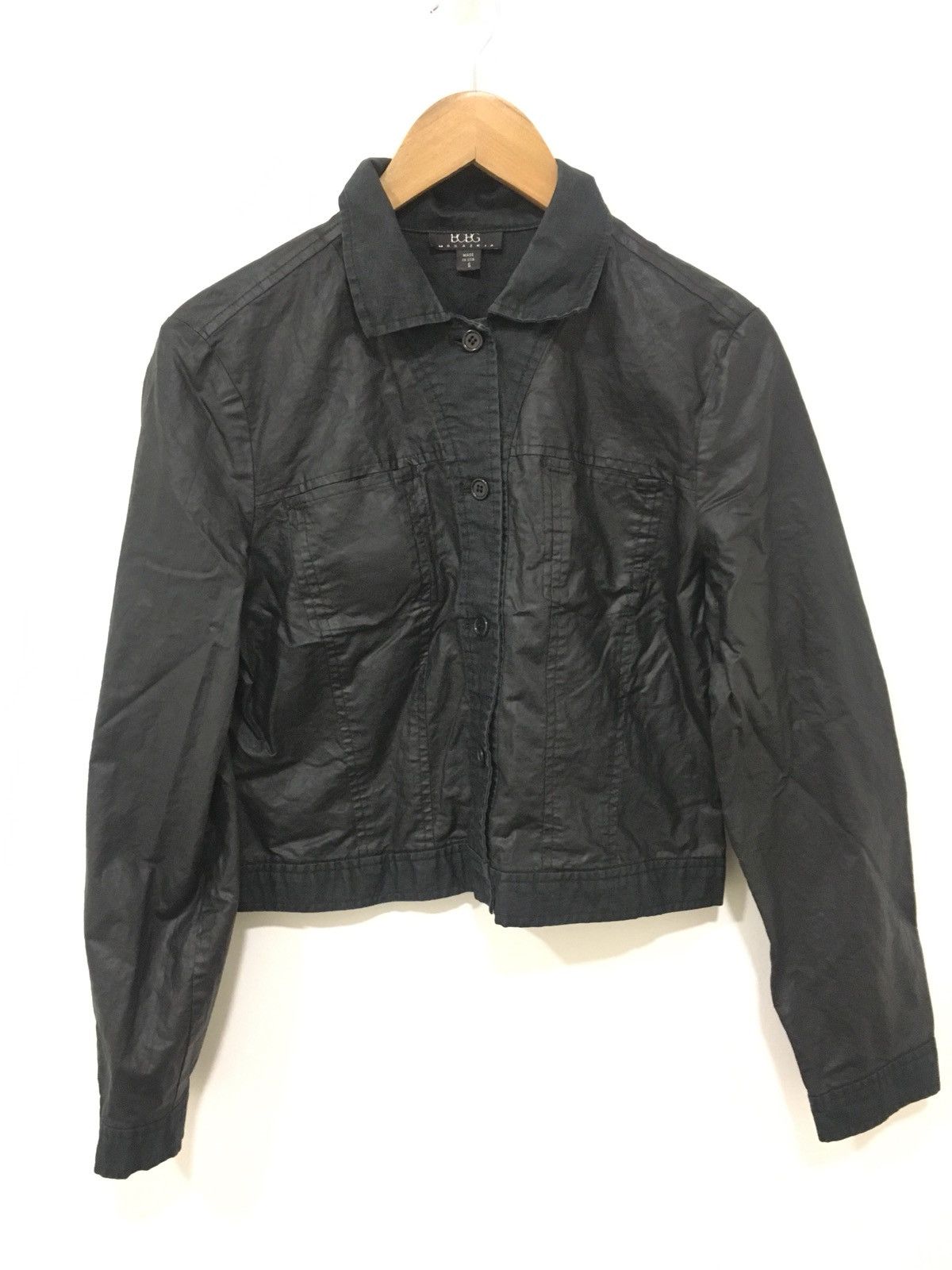 Bcbgmaxazria black coated jacket Size US XS / EU 42 / 0 - 2 Thumbnail