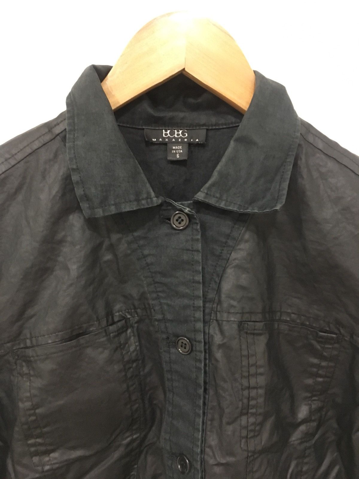 Bcbgmaxazria black coated jacket Size US XS / EU 42 / 0 - 1 Thumbnail
