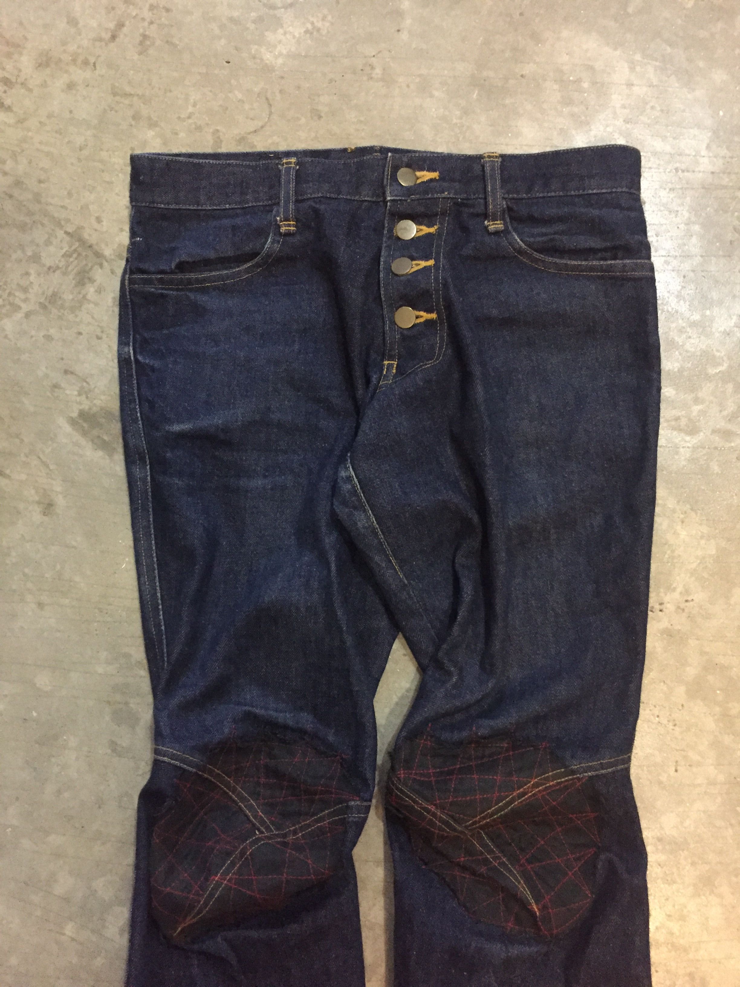 Christopher Nemeth 90's Iconic Christopher Nemeth knee contra stich Size US 30 / EU 46 - 4 Thumbnail