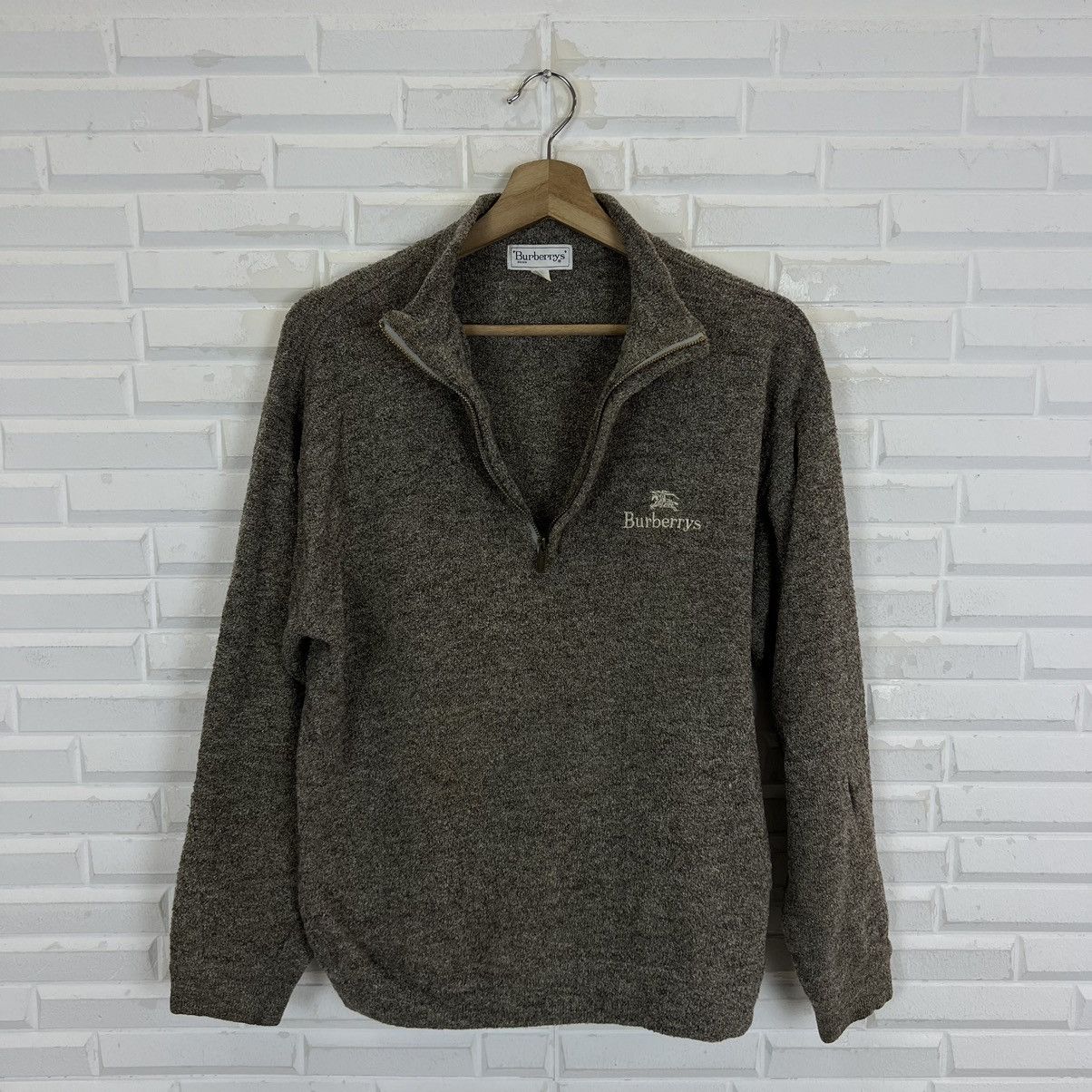 Burberry VINTAGE BURBERRYS SWEATSHIRT ANORAK DESIGN Size US M / EU 48-50 / 2 - 8 Thumbnail