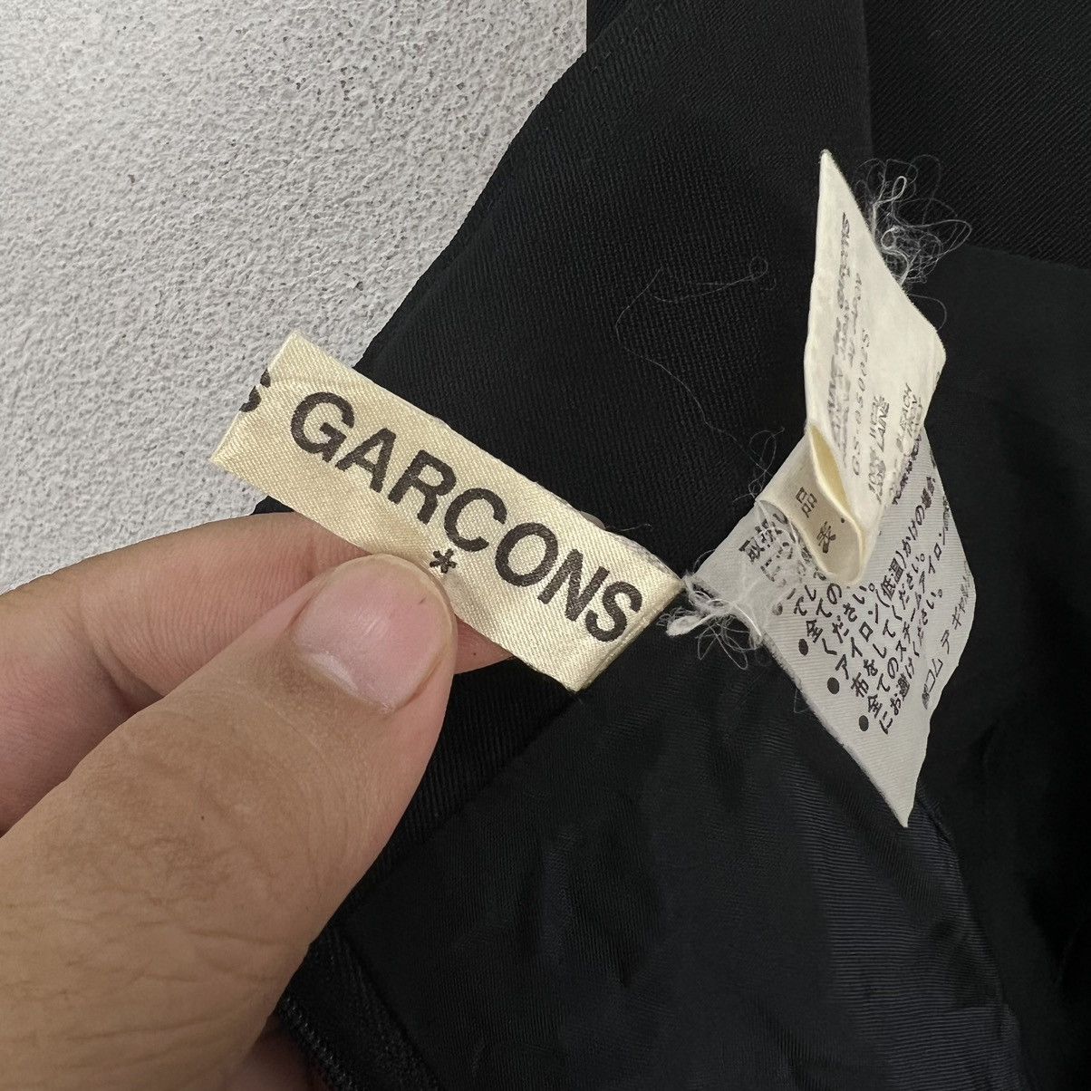 CDG by Comme des Garcons × Comme des Garcons VINTAGE AD1991 COMME DES GARCONS SKIRT ICONIC BLACK Size S / US 4 / IT 40 - 10 Thumbnail