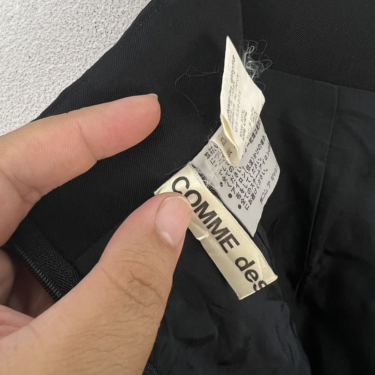 CDG by Comme des Garcons × Comme des Garcons VINTAGE AD1991 COMME DES GARCONS SKIRT ICONIC BLACK Size S / US 4 / IT 40 - 9 Thumbnail
