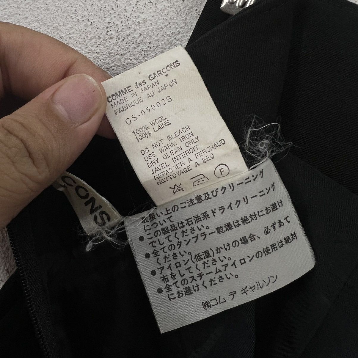 CDG by Comme des Garcons × Comme des Garcons VINTAGE AD1991 COMME DES GARCONS SKIRT ICONIC BLACK Size S / US 4 / IT 40 - 13 Thumbnail