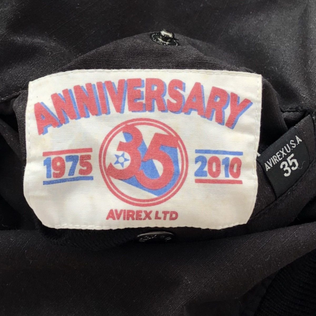 Avirex 🔥Avirex 35 Anniversary Limited Ma-1 Flight Bomber Jacket Size US L / EU 52-54 / 3 - 13 Thumbnail