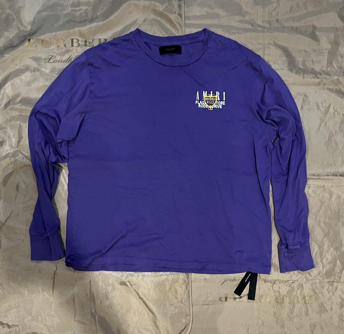 Amiri AMIRI EXCLUSIVE BEVERLY HILLS LONG SLEEVE TEE size L Size US L / EU 52-54 / 3 - 1 Thumbnail