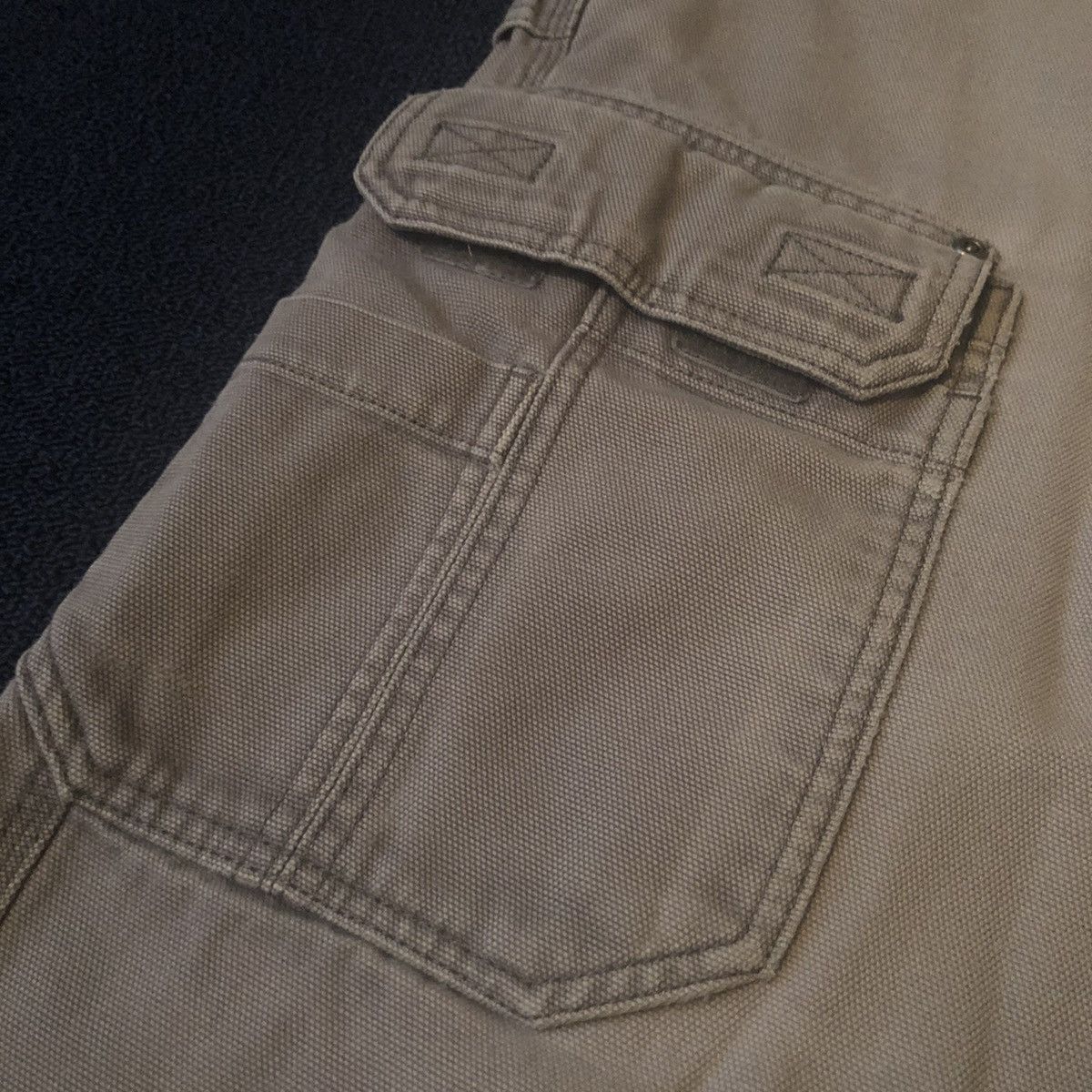 Duluth Trading Company Vintage 00s Duluth Trading Co Cargo Multi Pocket Pants 36x30 Size US 36 / EU 52 - 7 Thumbnail